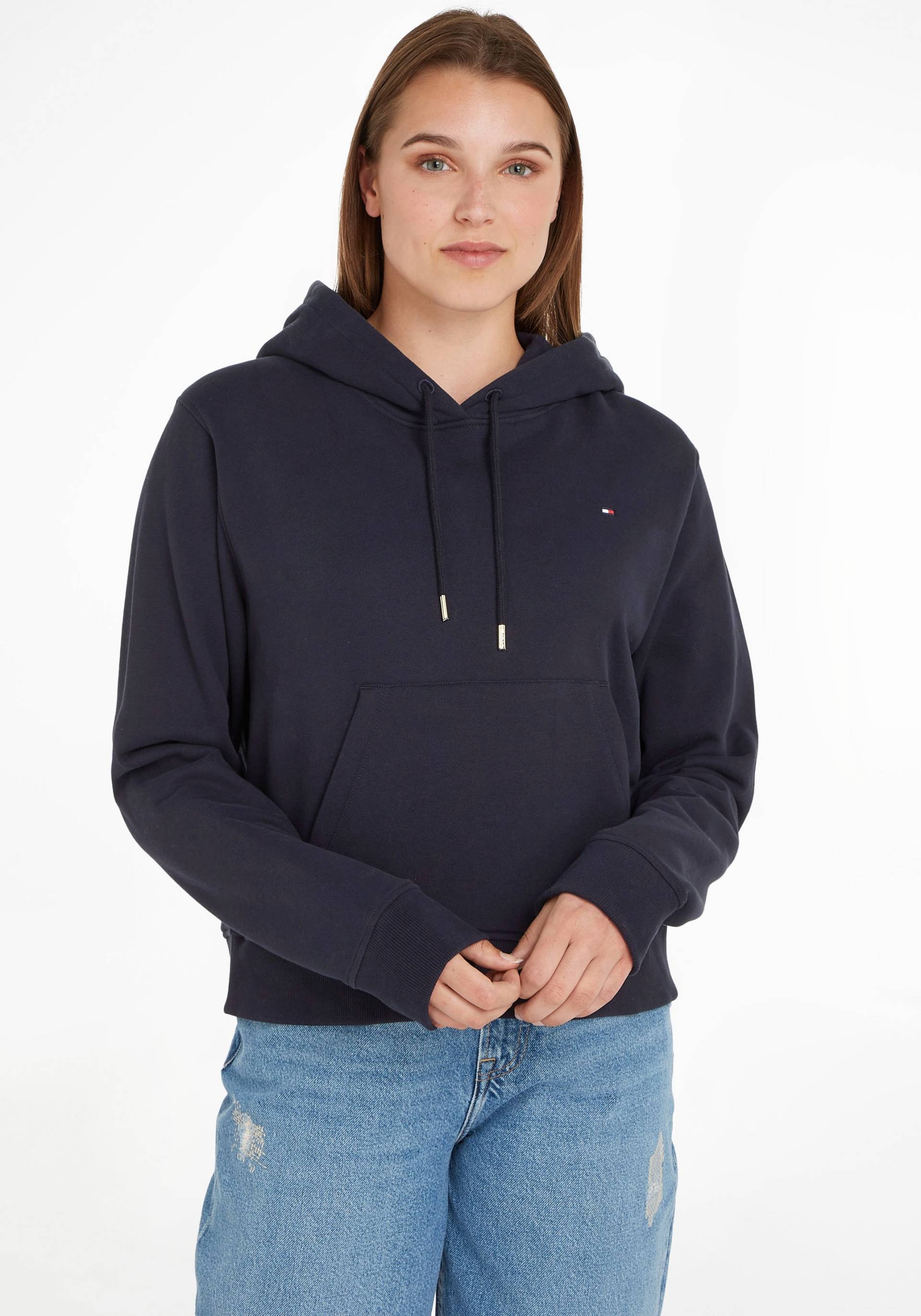 Tommy Hilfiger Kapuzensweatshirt »1985 MODERN REG P/TERRY HOODIE«, mit dezenter TH-Stickerei von TOMMY HILFIGER