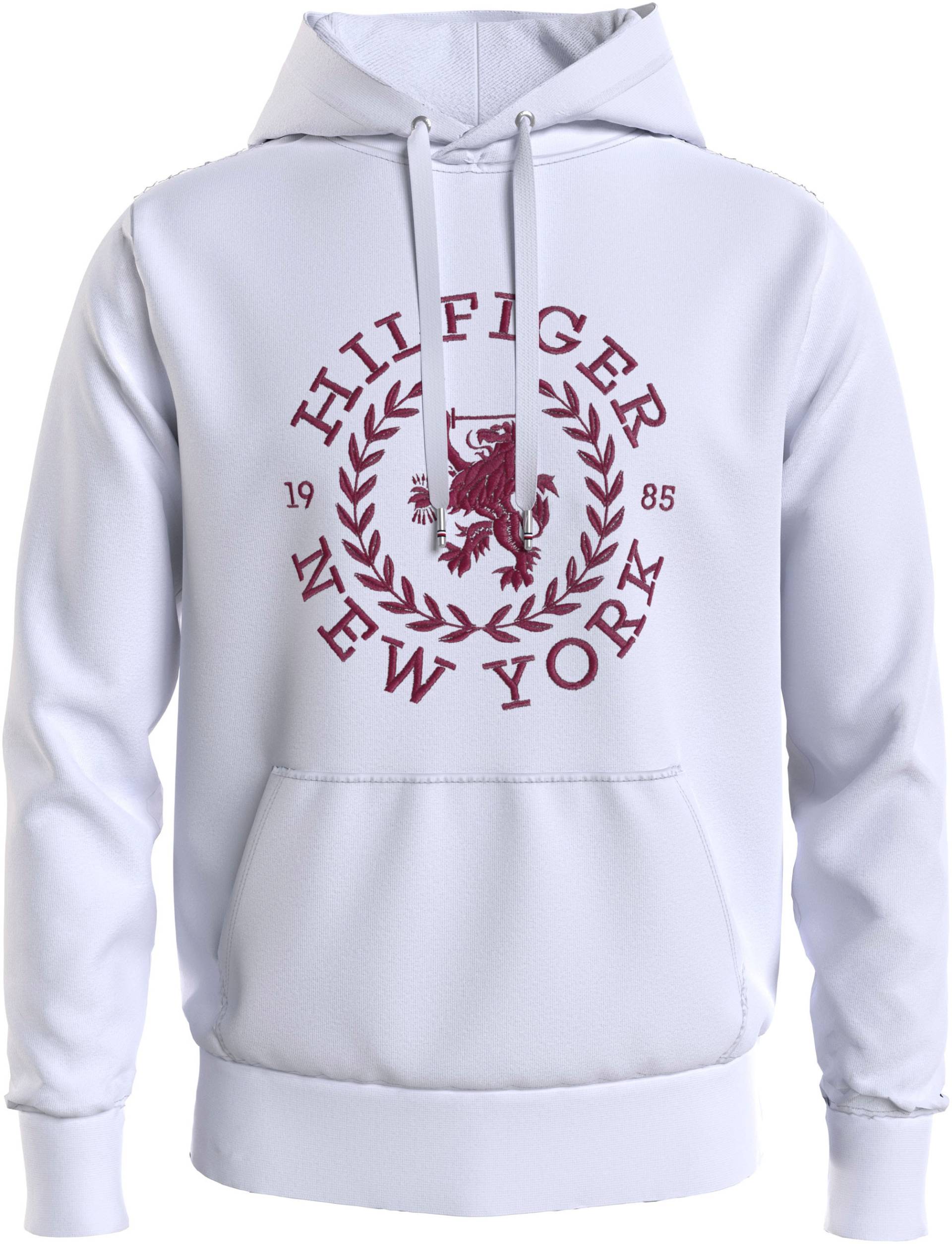 Tommy Hilfiger Kapuzensweatshirt »BIG ICON CREST HOODIE«, mit Logo-Stickerei von TOMMY HILFIGER