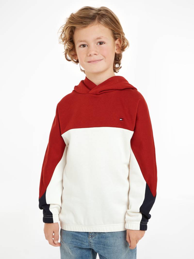 Tommy Hilfiger Kapuzensweatshirt »COLORBLOCK FLEECE HOODIE«, Kinder bis 16 Jahre von TOMMY HILFIGER