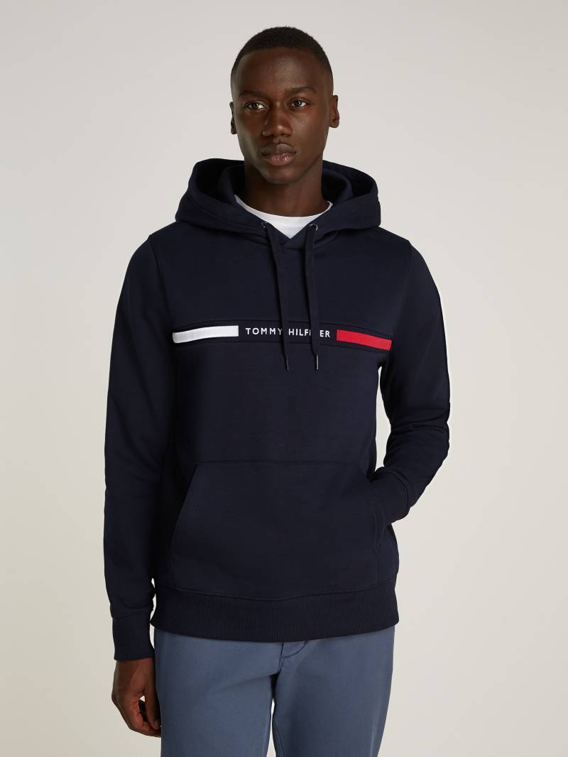 Tommy Hilfiger Kapuzensweatshirt »HILFIGER CHEST INSERT HOODY«, mit Kapuze, Kängurutasche, Logoschriftzug von TOMMY HILFIGER