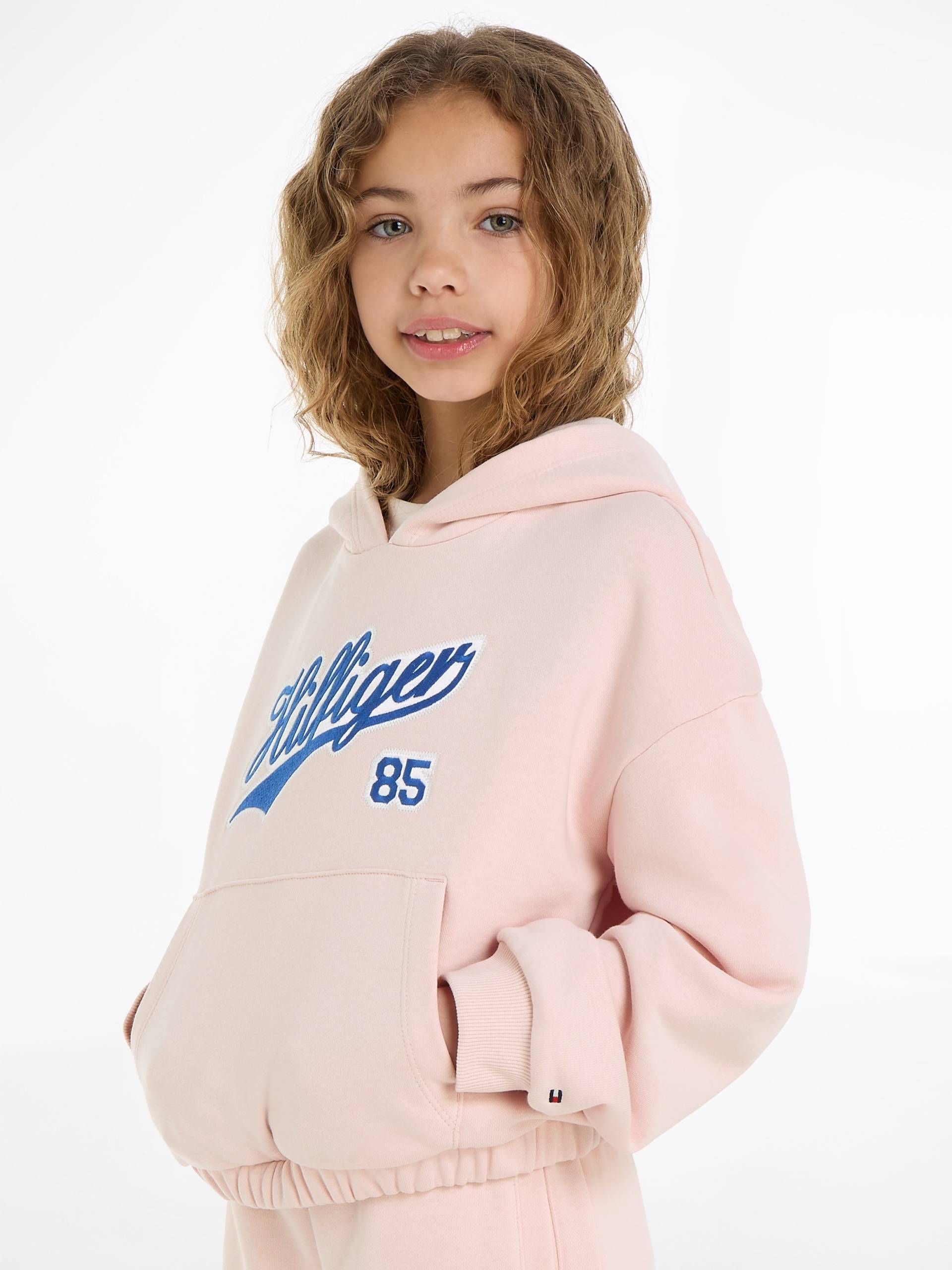 Tommy Hilfiger Kapuzensweatshirt »HILFIGER SCRIPT HOODIE«, mit Logo-Stickerei von TOMMY HILFIGER