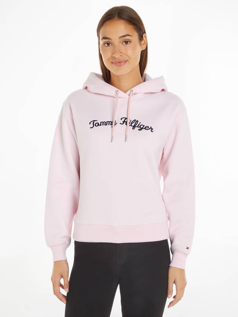 Tommy Hilfiger Kapuzensweatshirt »IM REG SCRIPT HILFIGER HOODIE«, mit Tommy Hilfiger Script Logo-Schriftzug von TOMMY HILFIGER