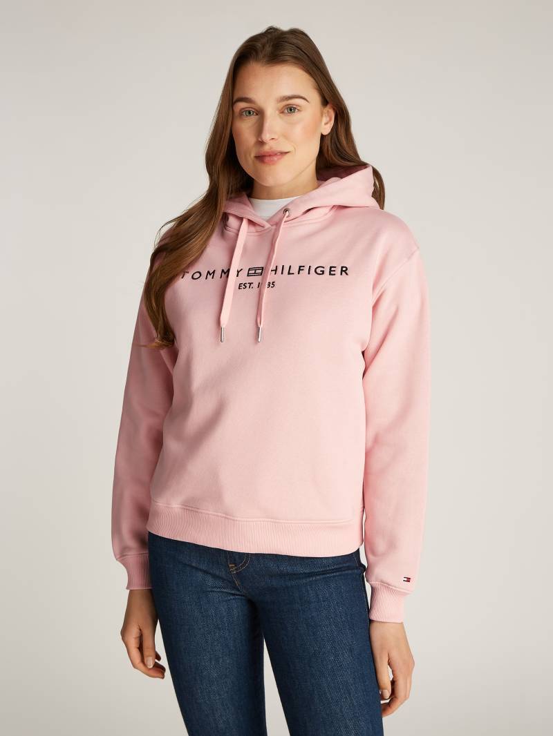 Tommy Hilfiger Kapuzensweatshirt »MDRN REG CORP LOGO HOODIE«, mit gesticktem Logo-Schriftzug von TOMMY HILFIGER