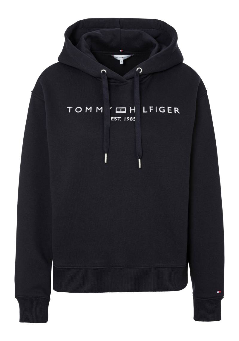 Tommy Hilfiger Kapuzensweatshirt »MDRN REG CORP LOGO HOODIE«, mit gesticktem Logo-Schriftzug von TOMMY HILFIGER