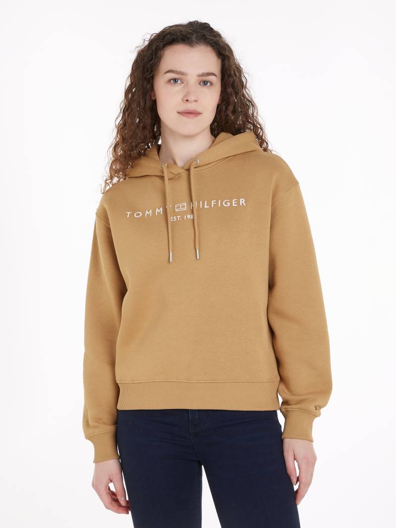 Tommy Hilfiger Kapuzensweatshirt »MDRN REG CORP LOGO HOODIE«, mit gesticktem Logo-Schriftzug von TOMMY HILFIGER