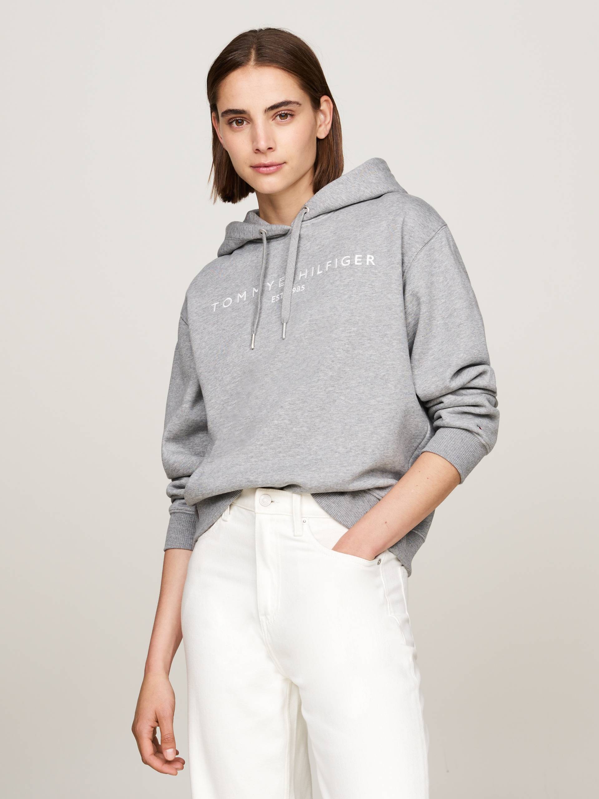 Tommy Hilfiger Kapuzensweatshirt »MDRN REG CORP LOGO HOODIE«, mit gesticktem Logo-Schriftzug von TOMMY HILFIGER