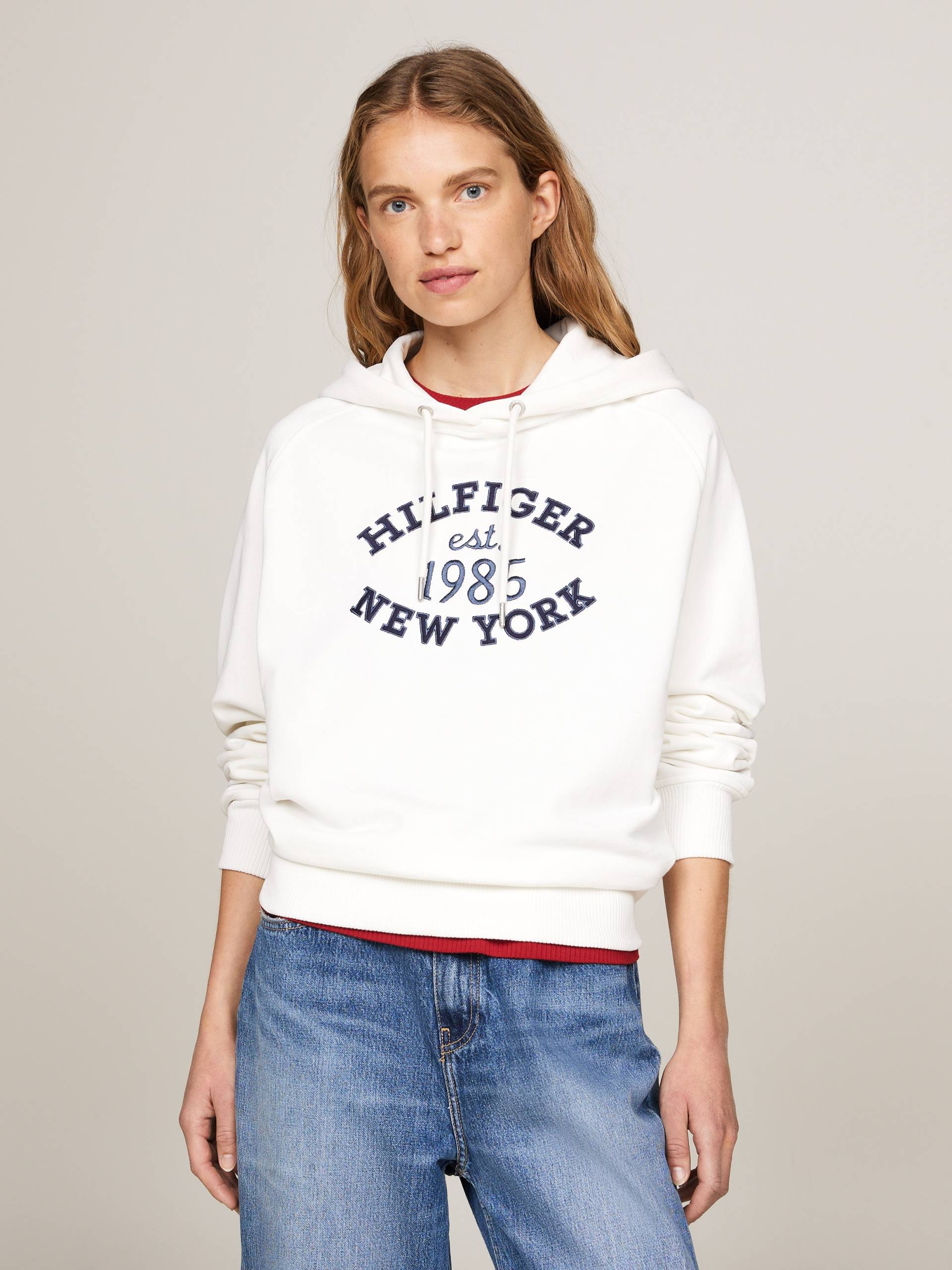 Tommy Hilfiger Kapuzensweatshirt »MDRN REG VARSITY HOODIE«, mit Kapuze von TOMMY HILFIGER