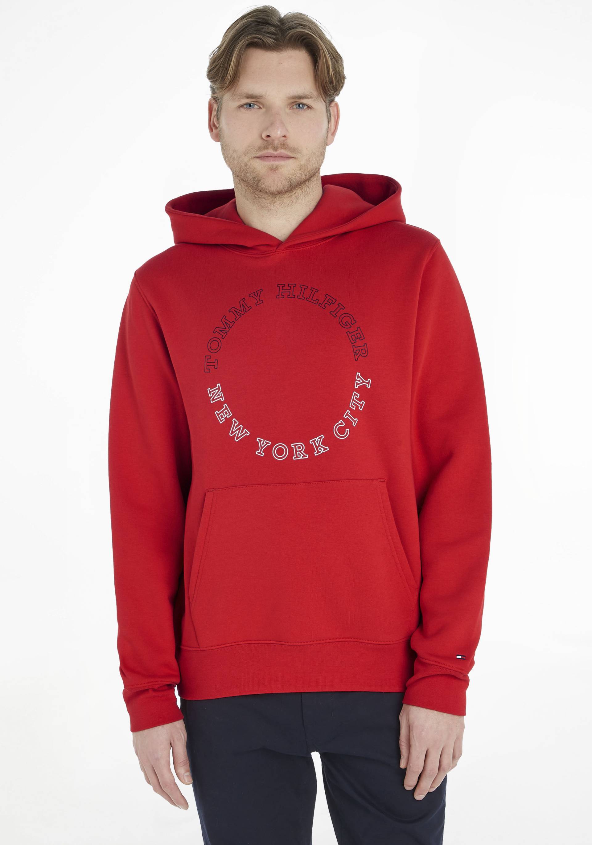 Tommy Hilfiger Kapuzensweatshirt »MONOTYPE ROUNDALL HOODY« von TOMMY HILFIGER