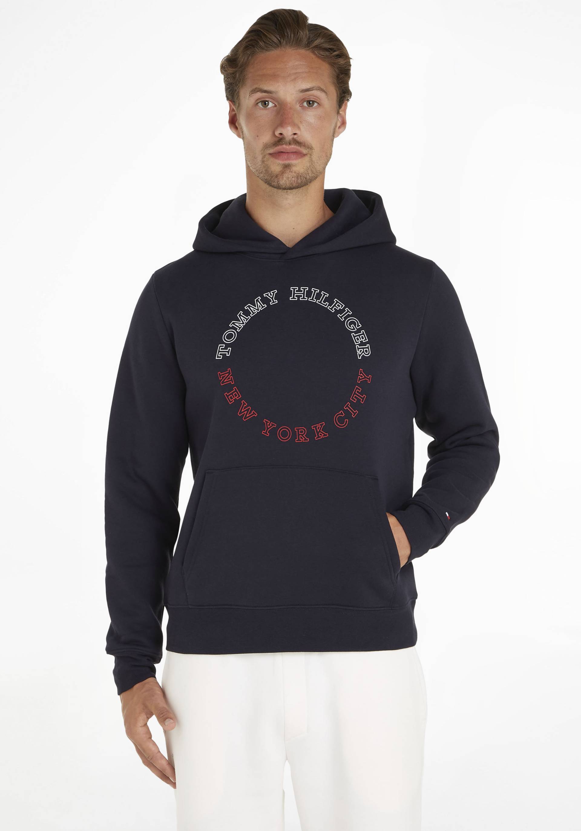 Tommy Hilfiger Kapuzensweatshirt »MONOTYPE ROUNDALL HOODY« von TOMMY HILFIGER