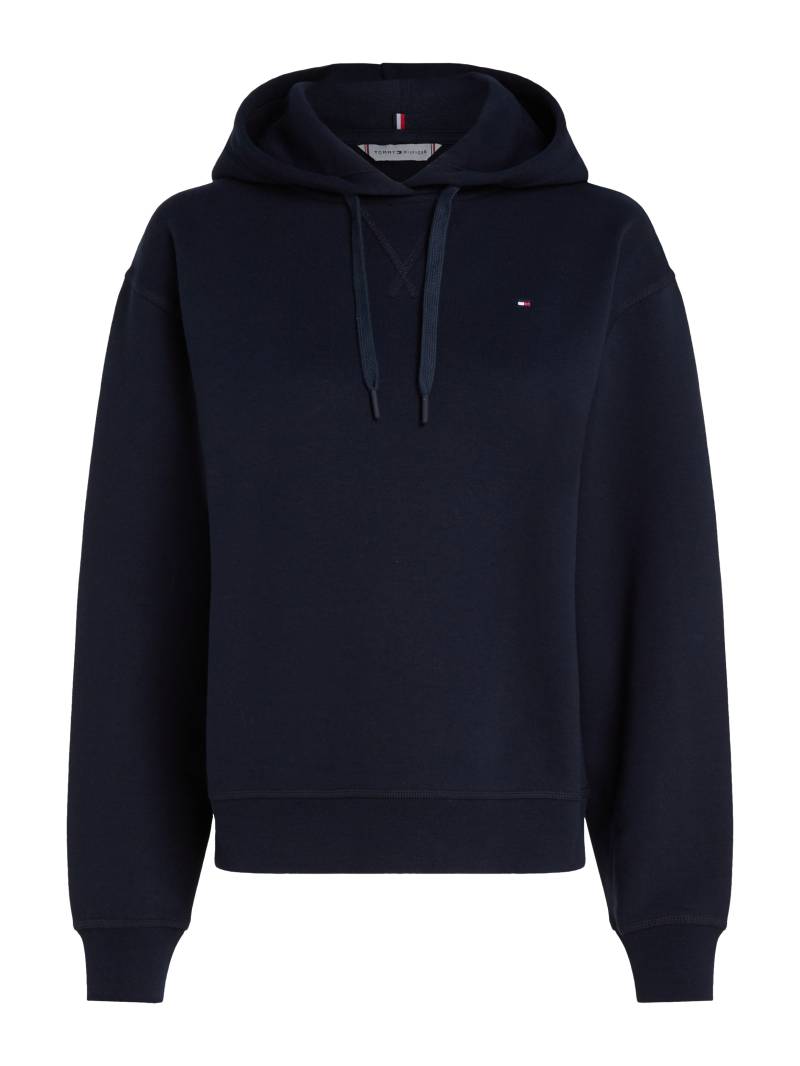 Tommy Hilfiger Kapuzensweatshirt »REG FLAG ON CHEST HOODIE«, Kapuze mit Kordel, Stickerei, Logo-Flag von TOMMY HILFIGER