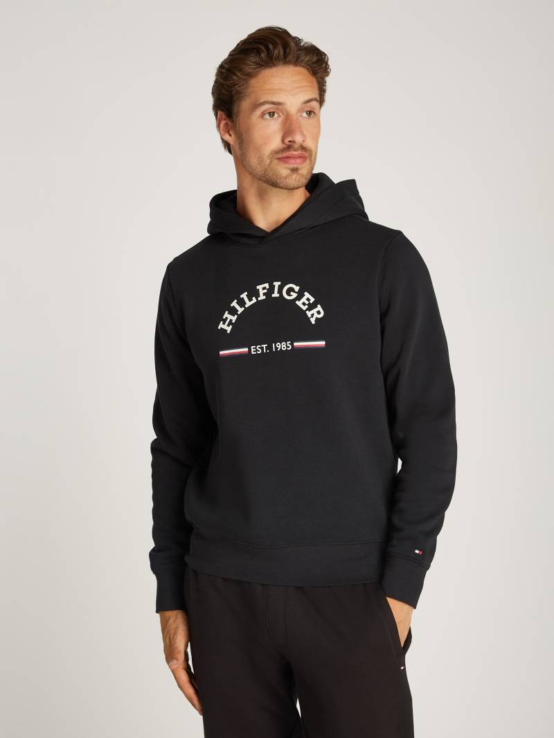 Tommy Hilfiger Kapuzensweatshirt »ROUNDALL HOODY«, kontrastfarbener Markenprint von TOMMY HILFIGER