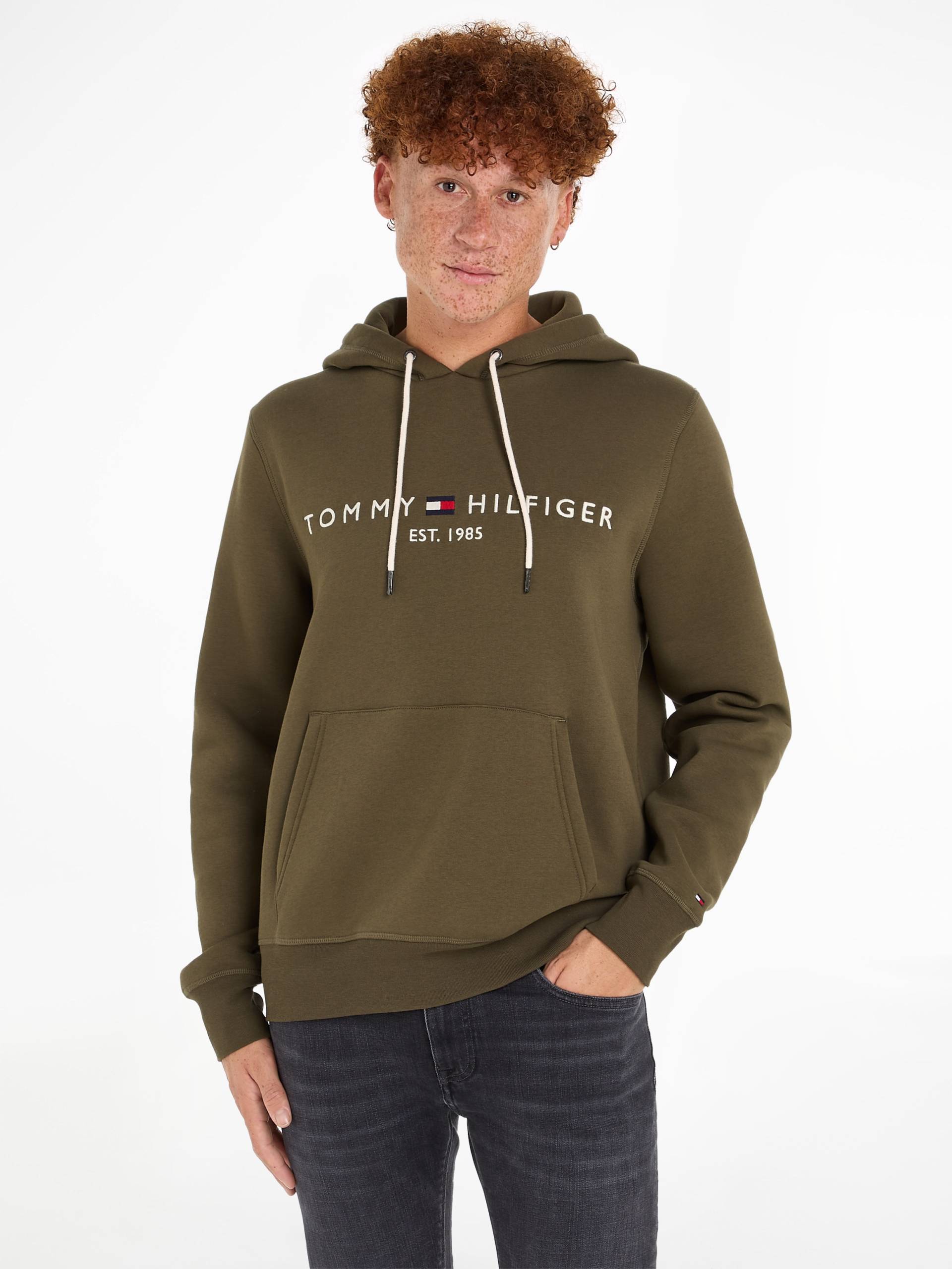 Tommy Hilfiger Kapuzensweatshirt »TOMMY LOGO HOODY«, mit Kapuze und Kängurutasche von TOMMY HILFIGER