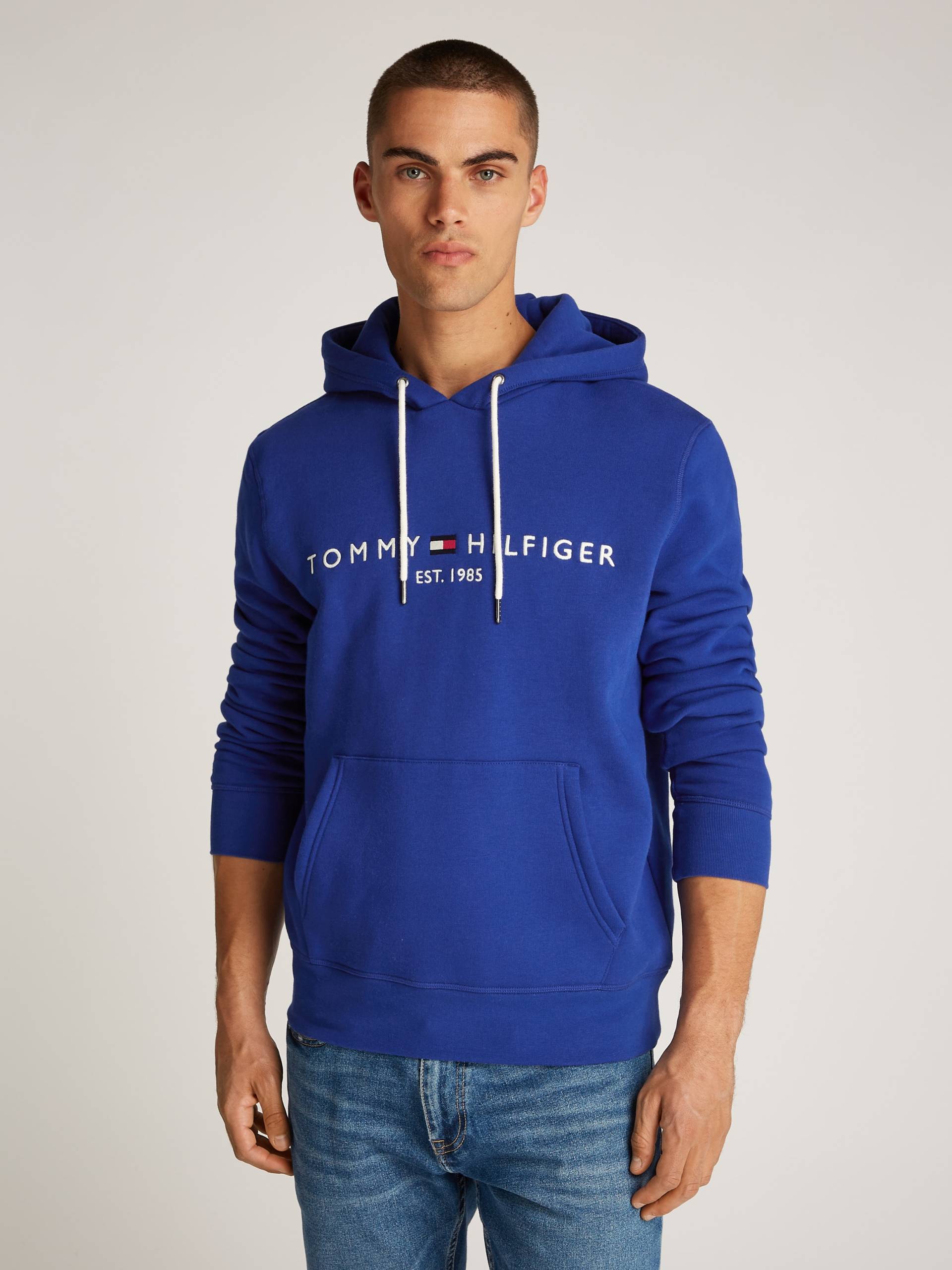 Tommy Hilfiger Kapuzensweatshirt »TOMMY LOGO HOODY«, mit Kapuze und Kängurutasche von TOMMY HILFIGER