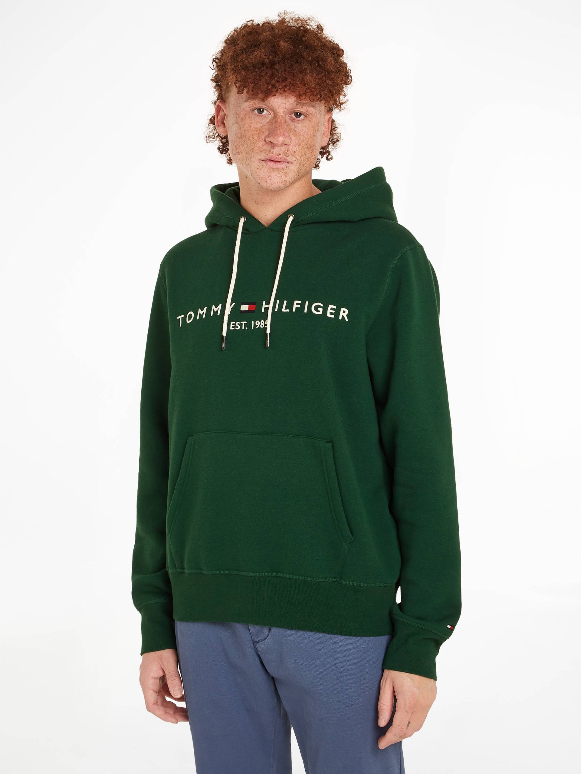 Tommy Hilfiger Kapuzensweatshirt »TOMMY LOGO HOODY«, mit gesticktem TH-Schriftzug auf der Brust von TOMMY HILFIGER