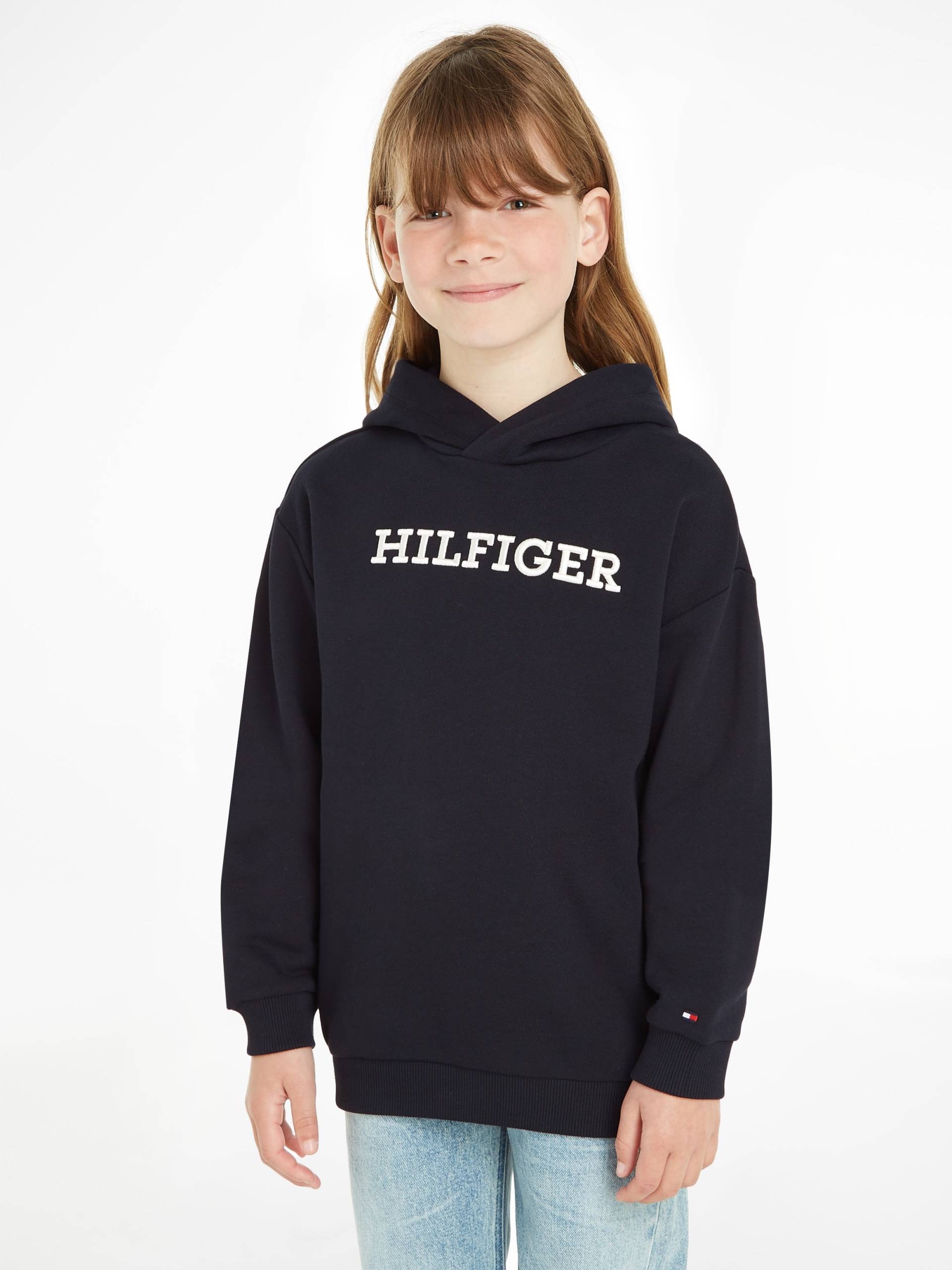 Tommy Hilfiger Kapuzensweatshirt »U MONOTYPE HOODIE«, mit Logo-Stickerei auf der Brust von TOMMY HILFIGER