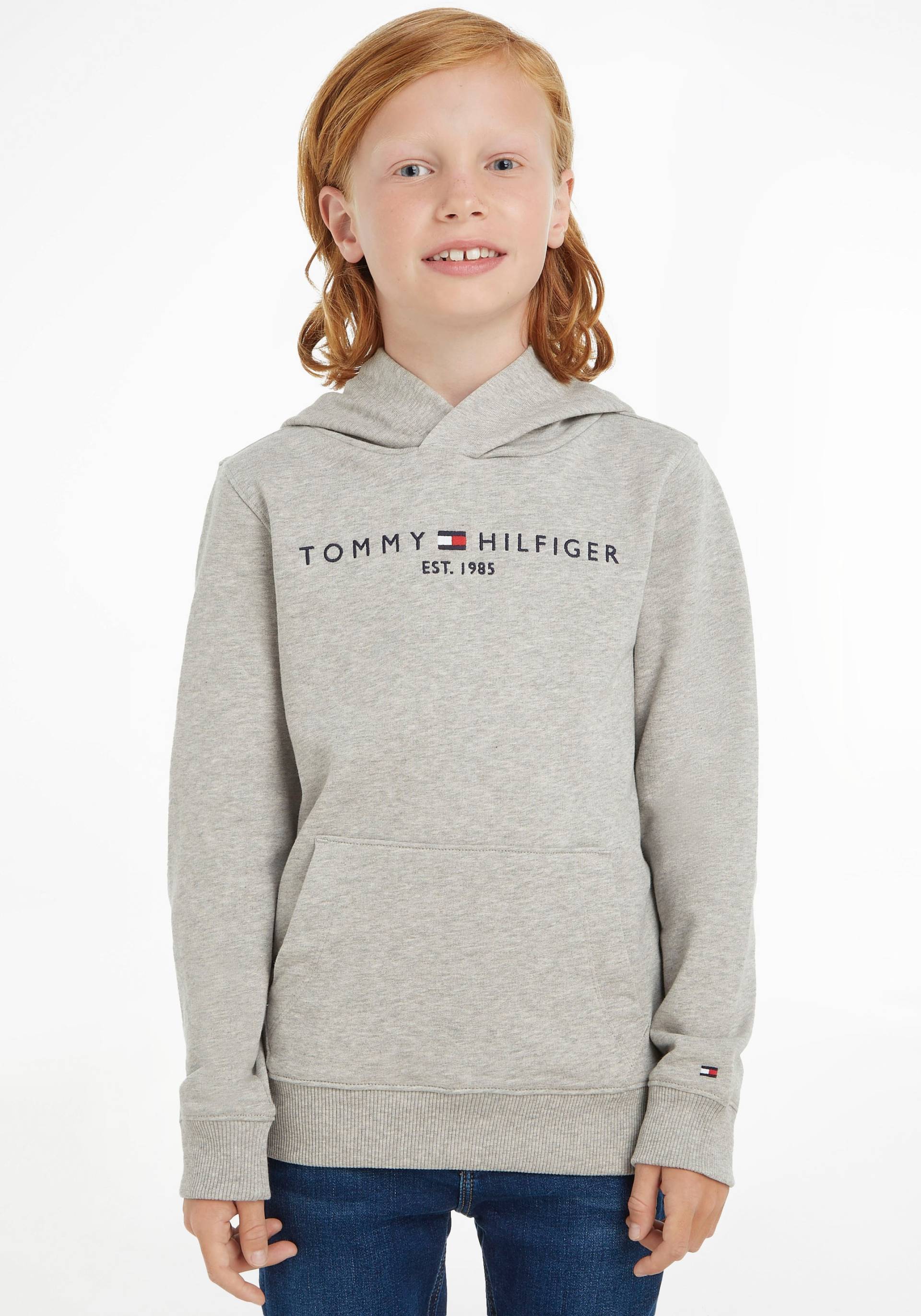 Tommy Hilfiger Kapuzensweatshirt »ESSENTIAL HOODIE«, Kinder Kids Junior MiniMe,für Jungen und Mädchen von TOMMY HILFIGER