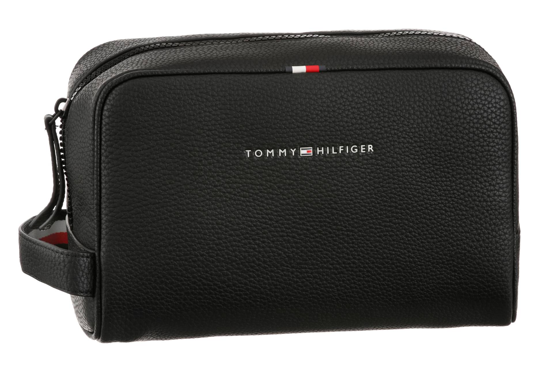 Tommy Hilfiger Kosmetiktasche »ESSENTIAL PU WASHBAG«, in schlichter Optik von TOMMY HILFIGER