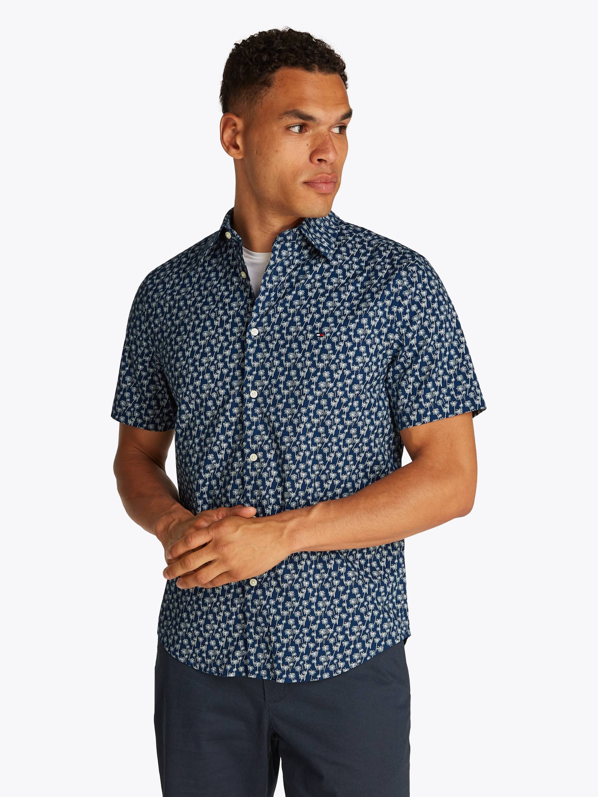 Tommy Hilfiger Kurzarmhemd »FLEX POPLIN PALM SS SF SHIRT« Tommy Hilfiger Kurzarmhemd »FLEX POPLIN PALM SS SF SHIRT« von TOMMY HILFIGER