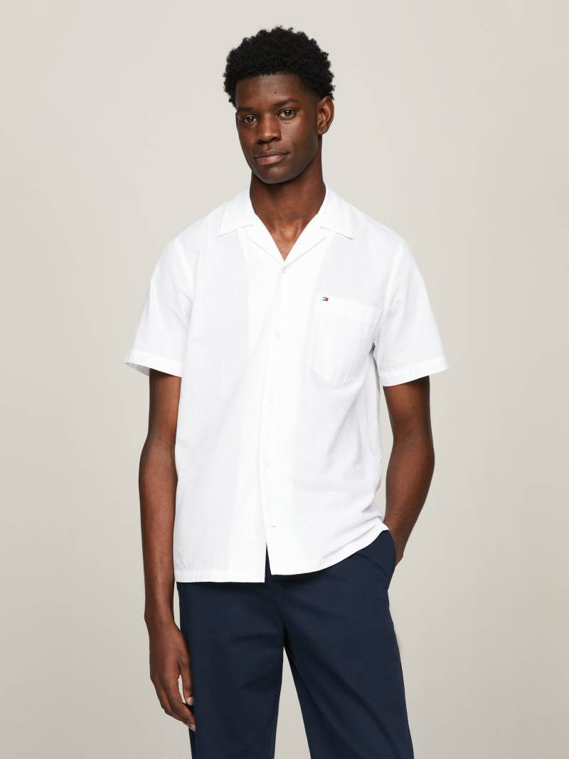 Tommy Hilfiger Kurzarmhemd »SEERSUCKER SOLID SHIRT«, mit Struktur von TOMMY HILFIGER