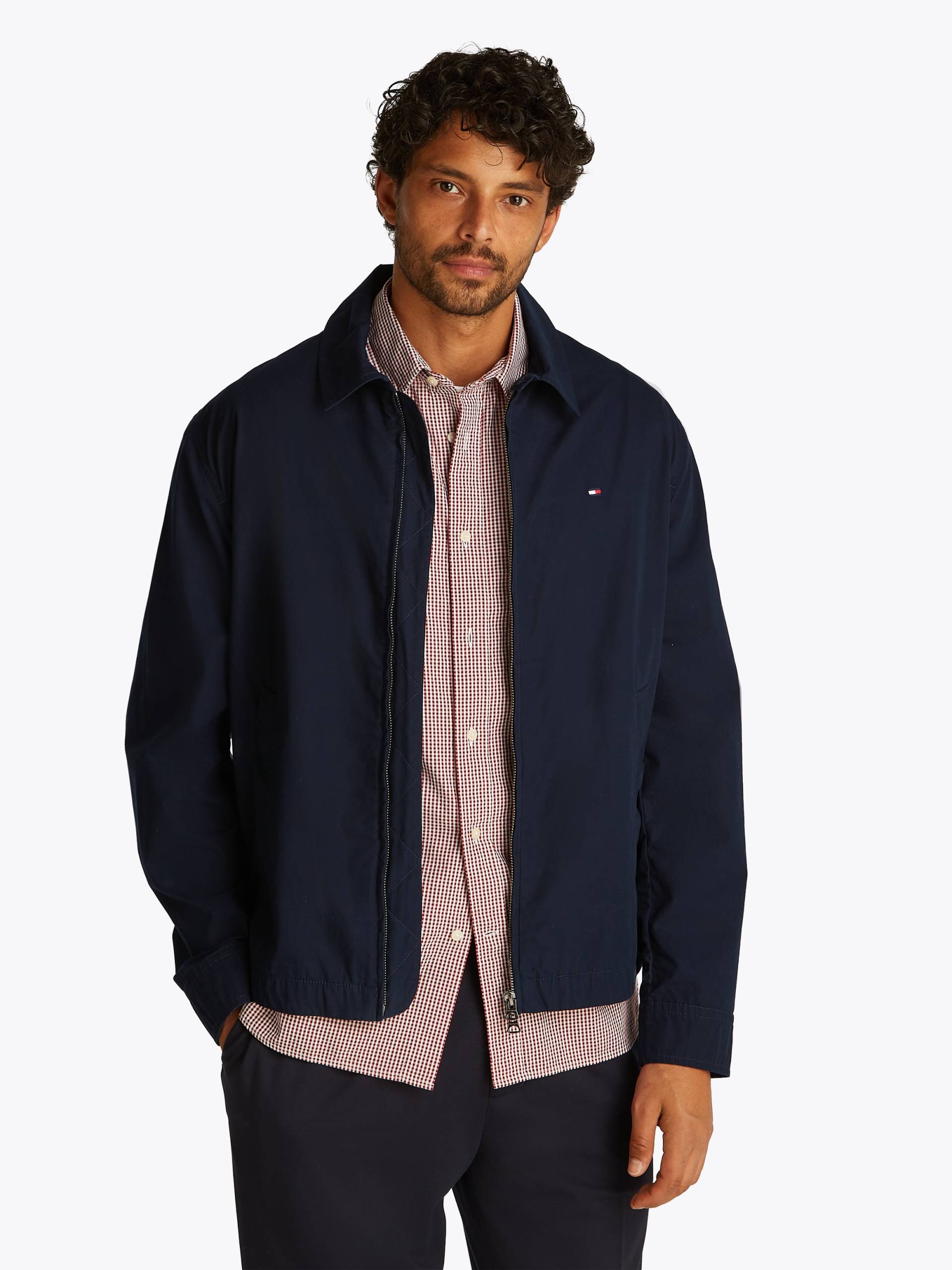 Tommy Hilfiger Kurzjacke »LIGHTWEIGHT COTTON IVY JACKET« von TOMMY HILFIGER