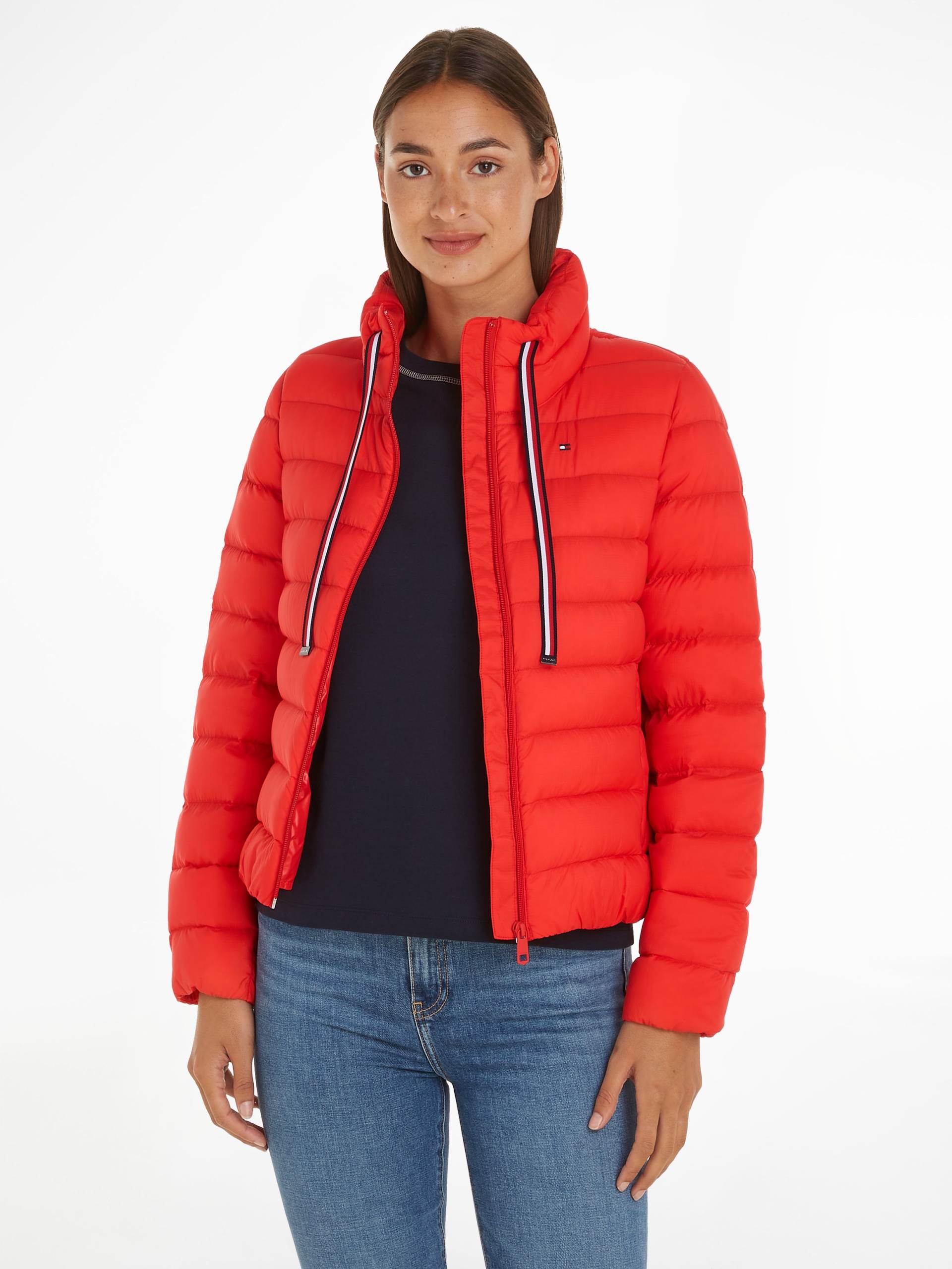 Tommy Hilfiger Kurzjacke »PACKABLE LW DOWN GS JACKET«, mit gestreiftem Kordelzug von TOMMY HILFIGER