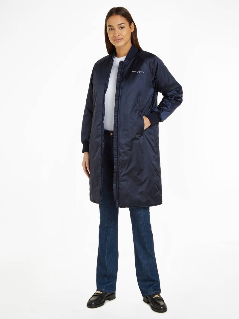 Tommy Hilfiger Kurzmantel »ESS MINI CORP REGULAR COAT«, mit Logoschriftzug von TOMMY HILFIGER