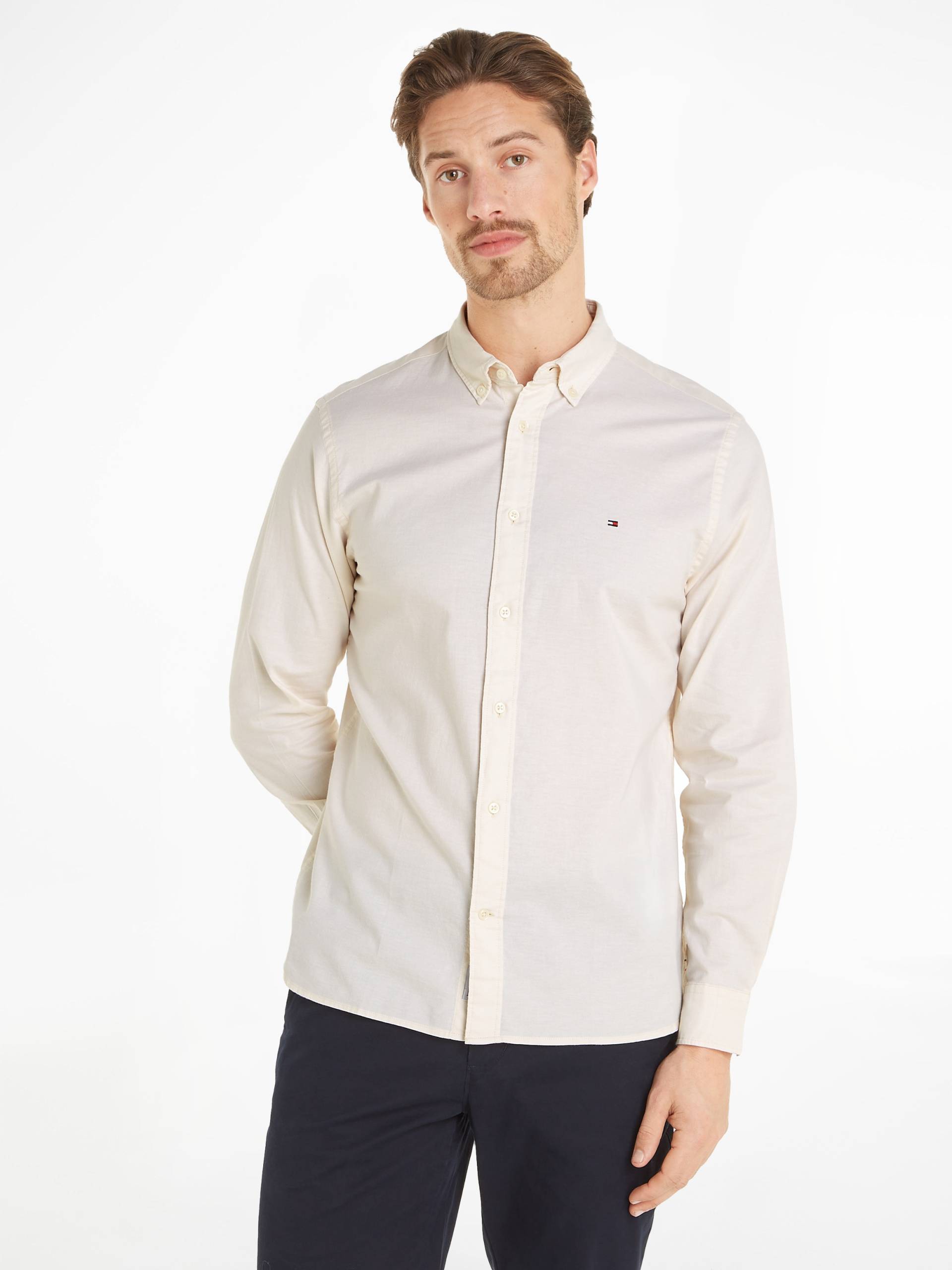 Tommy Hilfiger Langarmhemd »1985 FLEX OXFORD RF SHIRT«, von der Kollektion aus 1985 inspiriert Tommy Hilfiger Langarmhemd »1985 FLEX OXFORD RF SHIRT«, von der Kollektion aus 1985 inspiriert von TOMMY HILFIGER