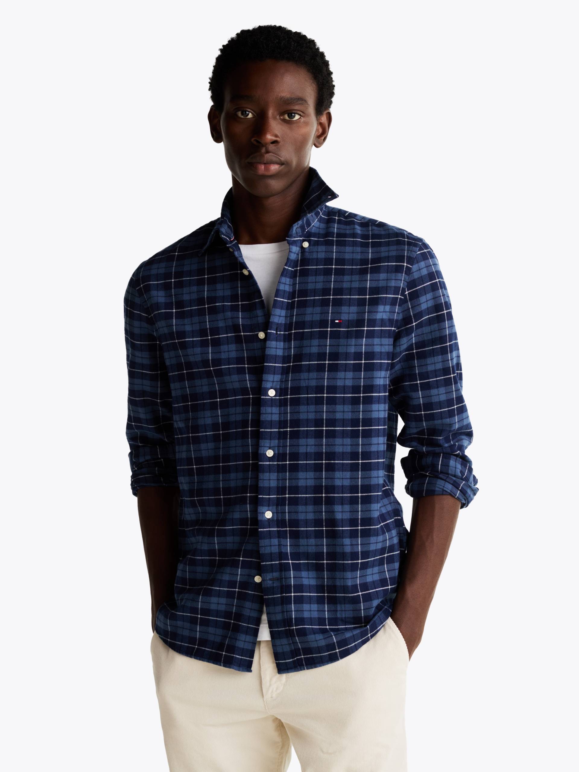 Tommy Hilfiger Langarmhemd »BRUSHED EASY CHECK RF SHIRT«, mehrfarbig kariert von TOMMY HILFIGER