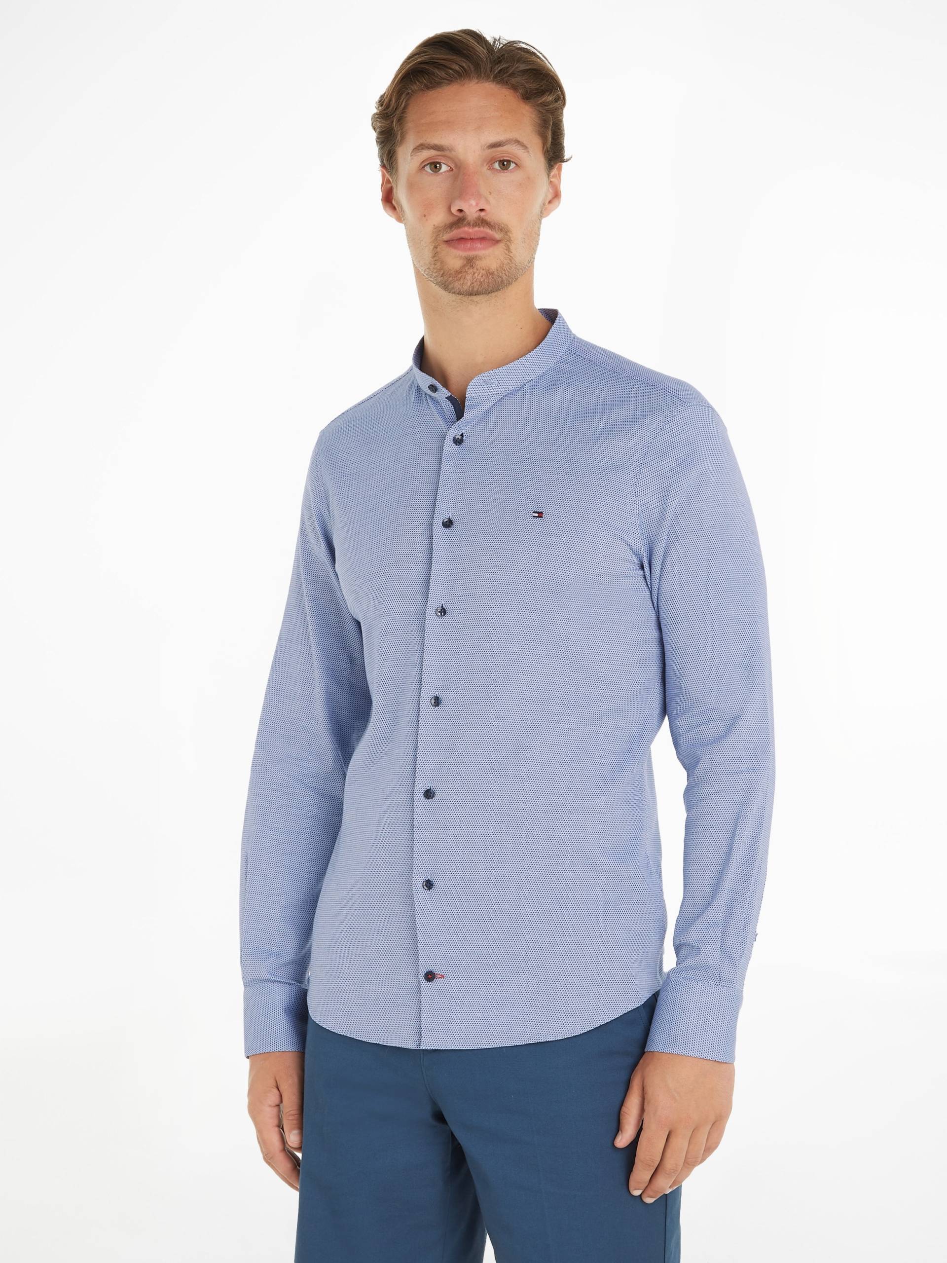 Tommy Hilfiger Langarmhemd »CL STRETCH DOBBY SF SHIRT« von TOMMY HILFIGER