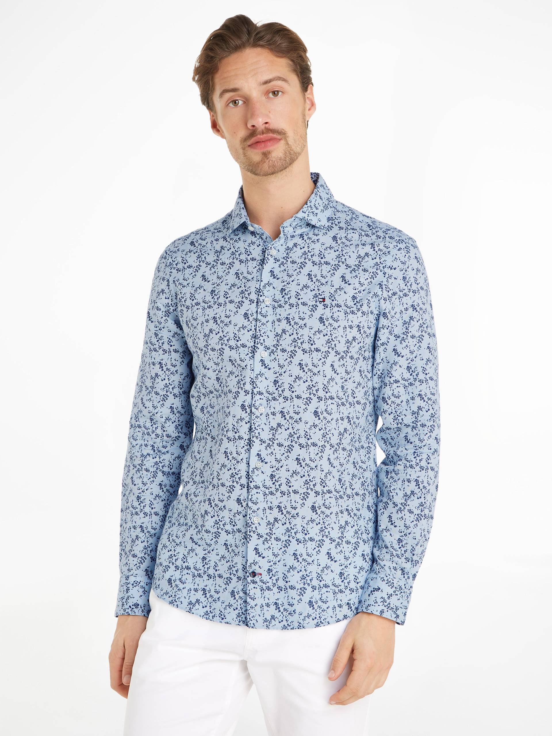 Tommy Hilfiger Langarmhemd »CL W-CO/LI DITSY FLOWER SF SHIRT«, mit floralem Print Tommy Hilfiger Langarmhemd »CL W-CO/LI DITSY FLOWER SF SHIRT«, mit floralem Print von TOMMY HILFIGER