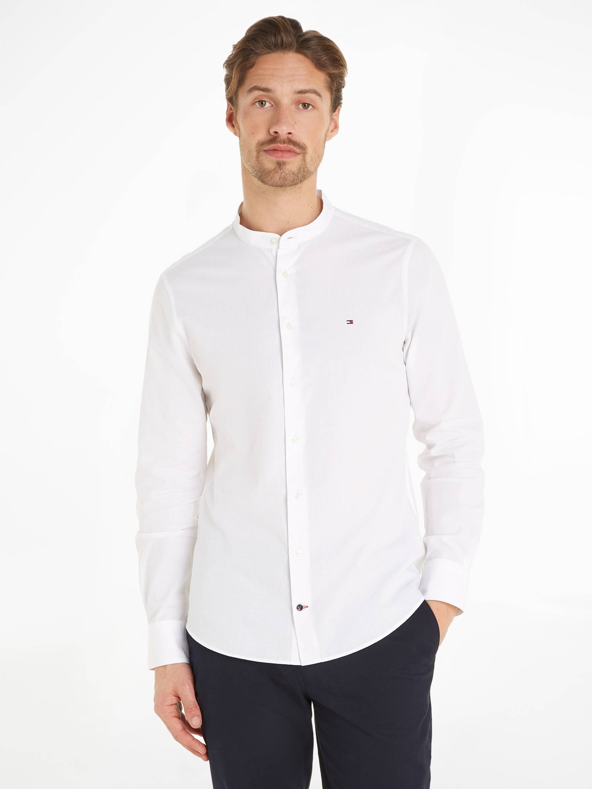 Tommy Hilfiger Langarmhemd »CL-W OXFORD DOBBY SF SHIRT«, mit feiner Struktur von TOMMY HILFIGER