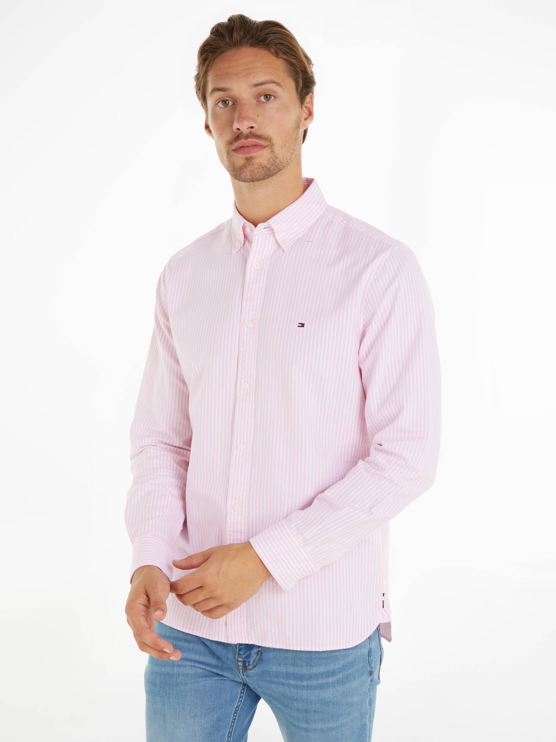Tommy Hilfiger Langarmhemd »HERITAGE OXFORD STRIPE RF SHIRT« Tommy Hilfiger Langarmhemd »HERITAGE OXFORD STRIPE RF SHIRT« von TOMMY HILFIGER