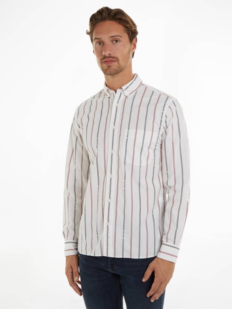 Tommy Hilfiger Langarmhemd »HILFIGER DOUBLE STP RF SHIRT« von TOMMY HILFIGER