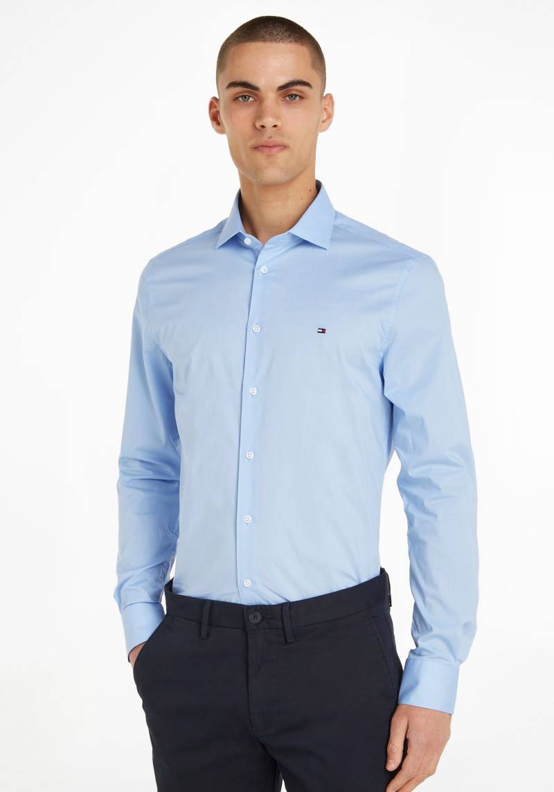 Tommy Hilfiger Langarmhemd »LA-Hemd Flex Poplin SF« von TOMMY HILFIGER