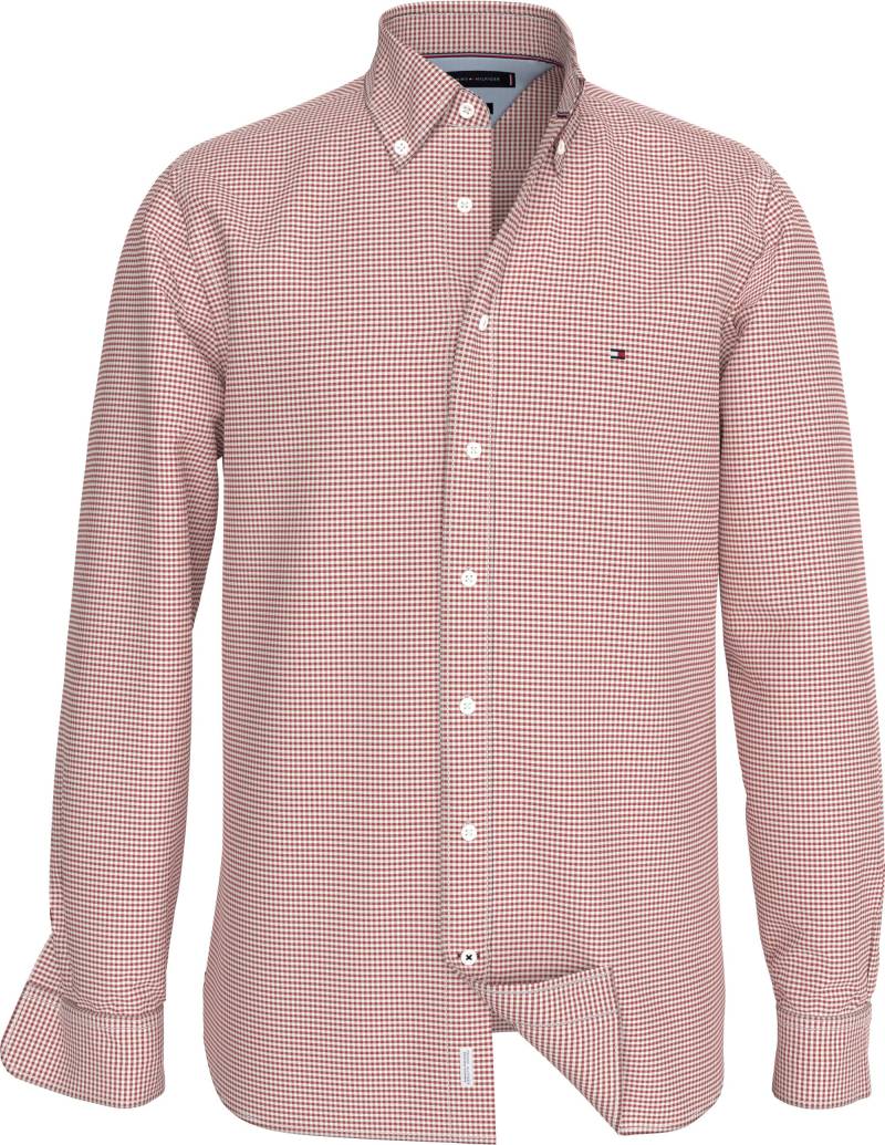 Tommy Hilfiger Langarmhemd »NAT. SOFT FLEX GINGHAM RF SHIRT« von TOMMY HILFIGER