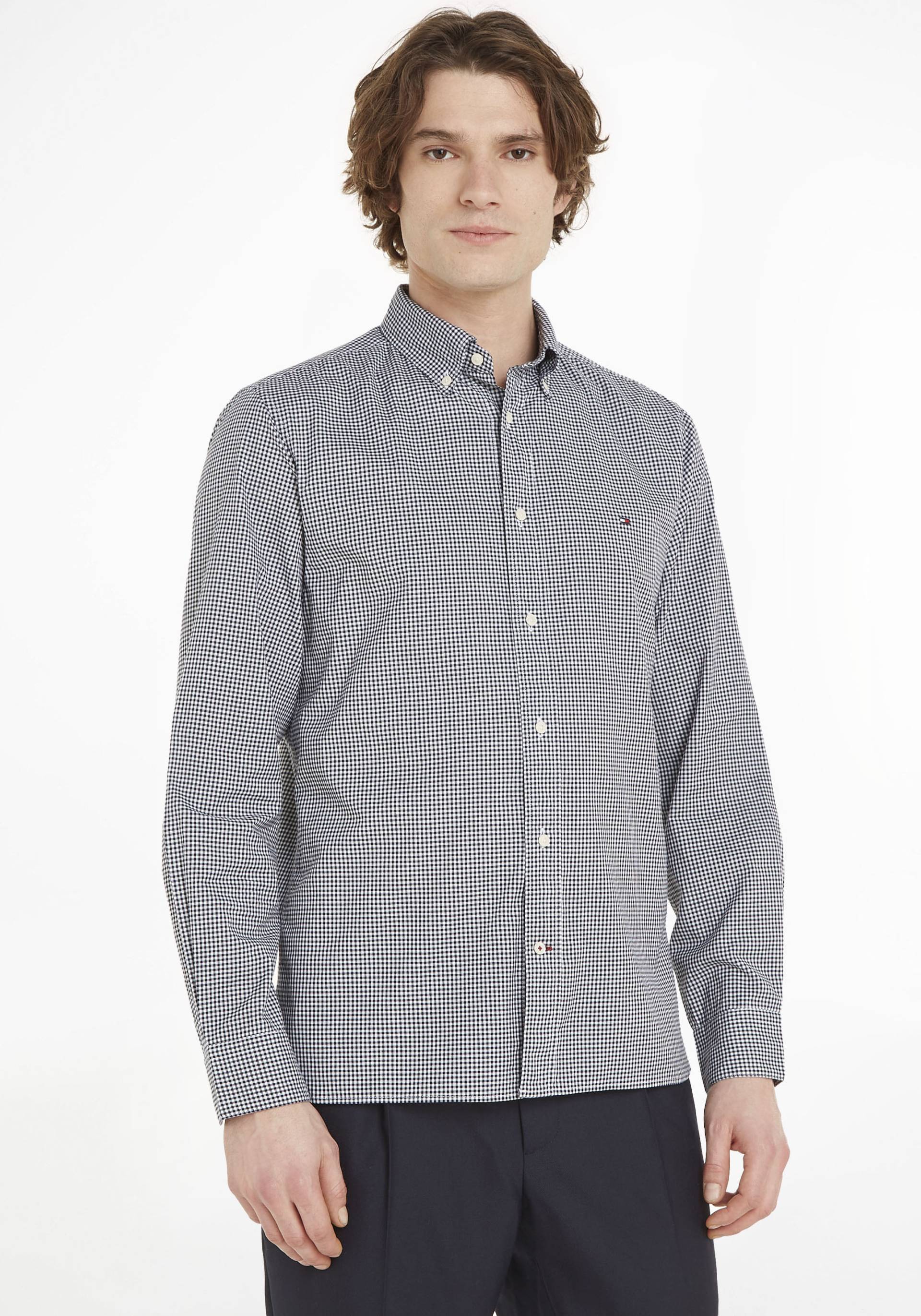 Tommy Hilfiger Langarmhemd »NAT. SOFT FLEX GINGHAM RF SHIRT« Tommy Hilfiger Langarmhemd »NAT. SOFT FLEX GINGHAM RF SHIRT« von TOMMY HILFIGER