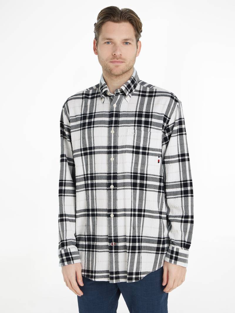 Tommy Hilfiger Langarmhemd »TONAL TARTAN SHIRT« von TOMMY HILFIGER