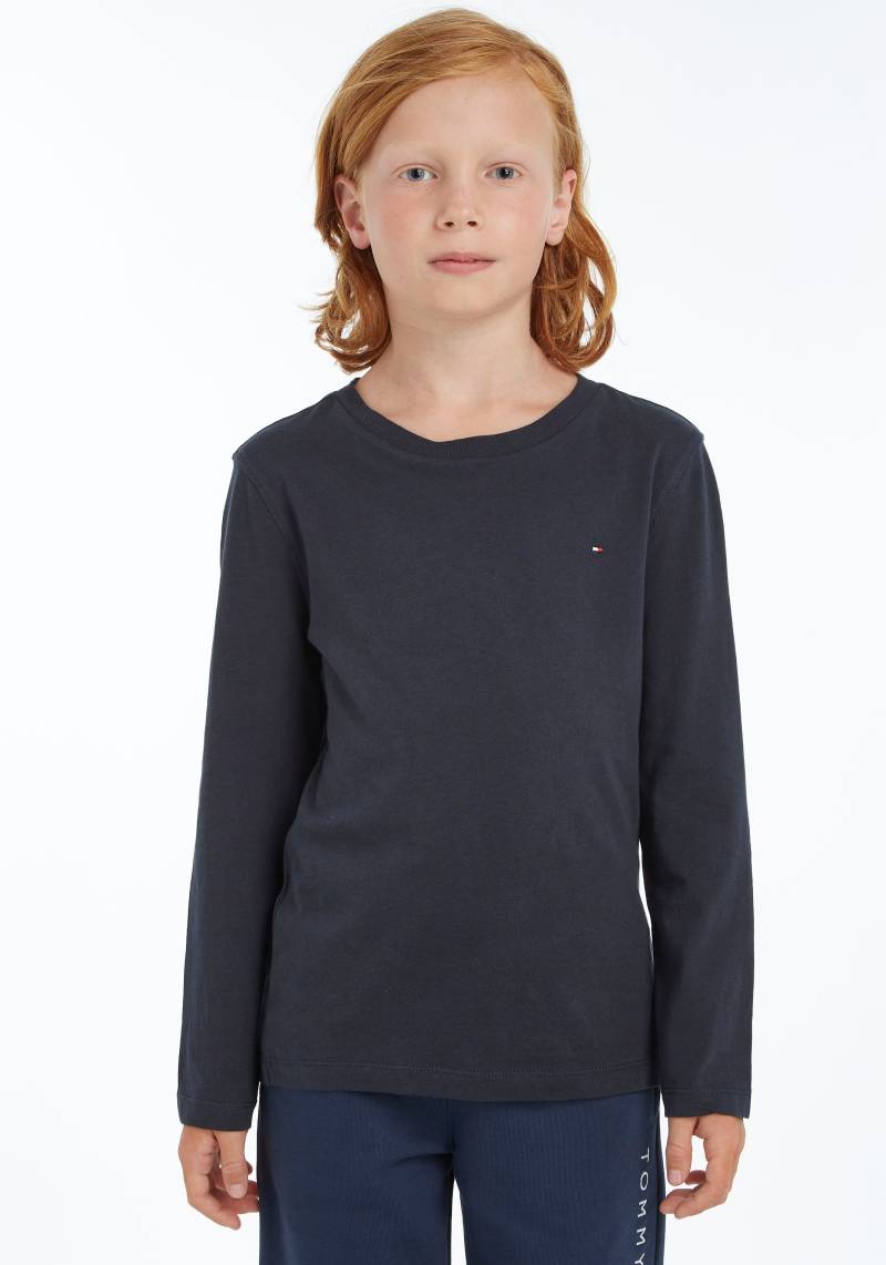 Tommy Hilfiger Langarmshirt »BOYS BASIC CN KNIT L/S«, Kinder Kids Junior MiniMe,für Jungen von TOMMY HILFIGER