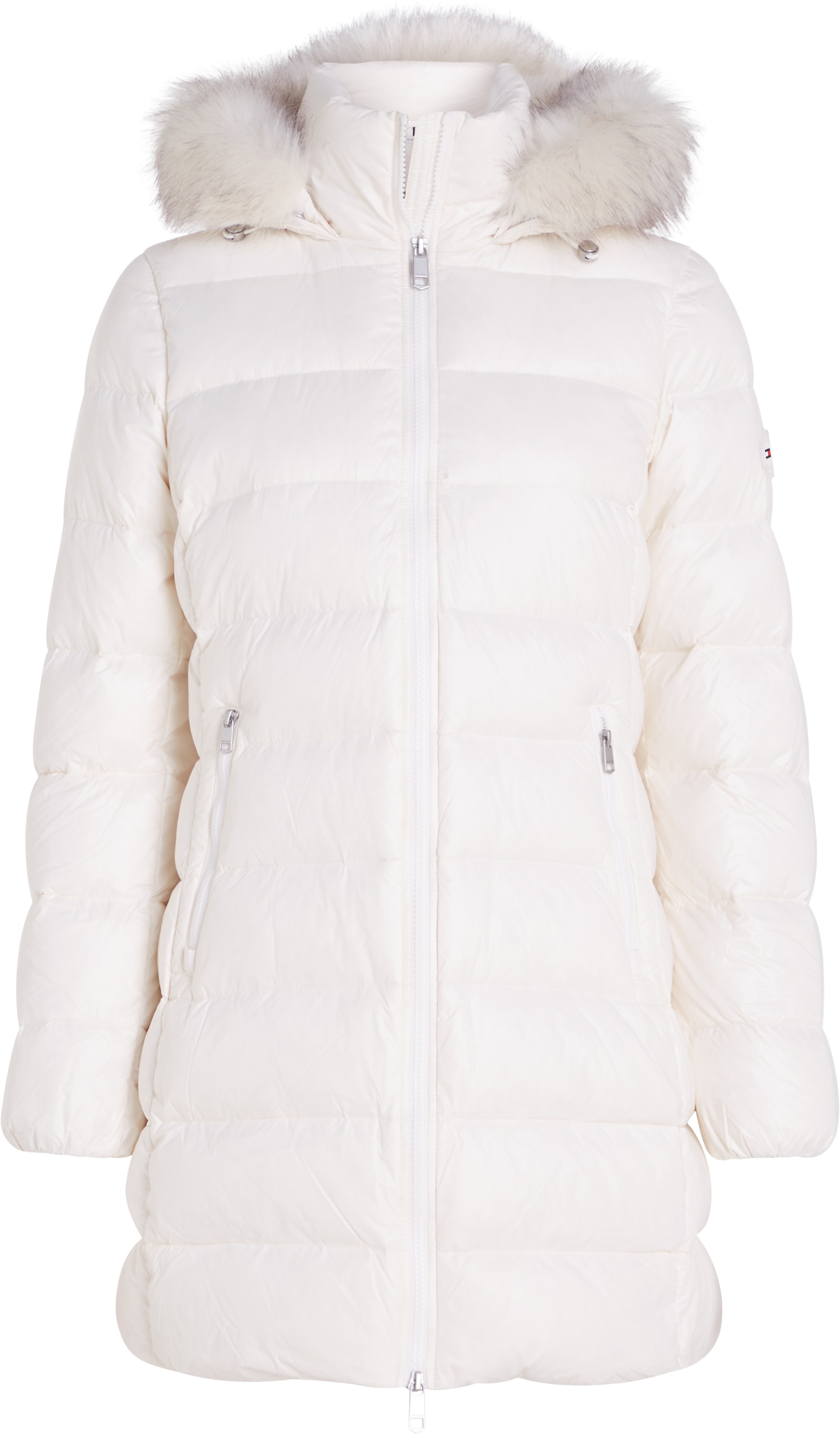 Tommy Hilfiger Langmantel, mit Logoprägung Tommy Hilfiger Langmantel, mit Logoprägung von TOMMY HILFIGER