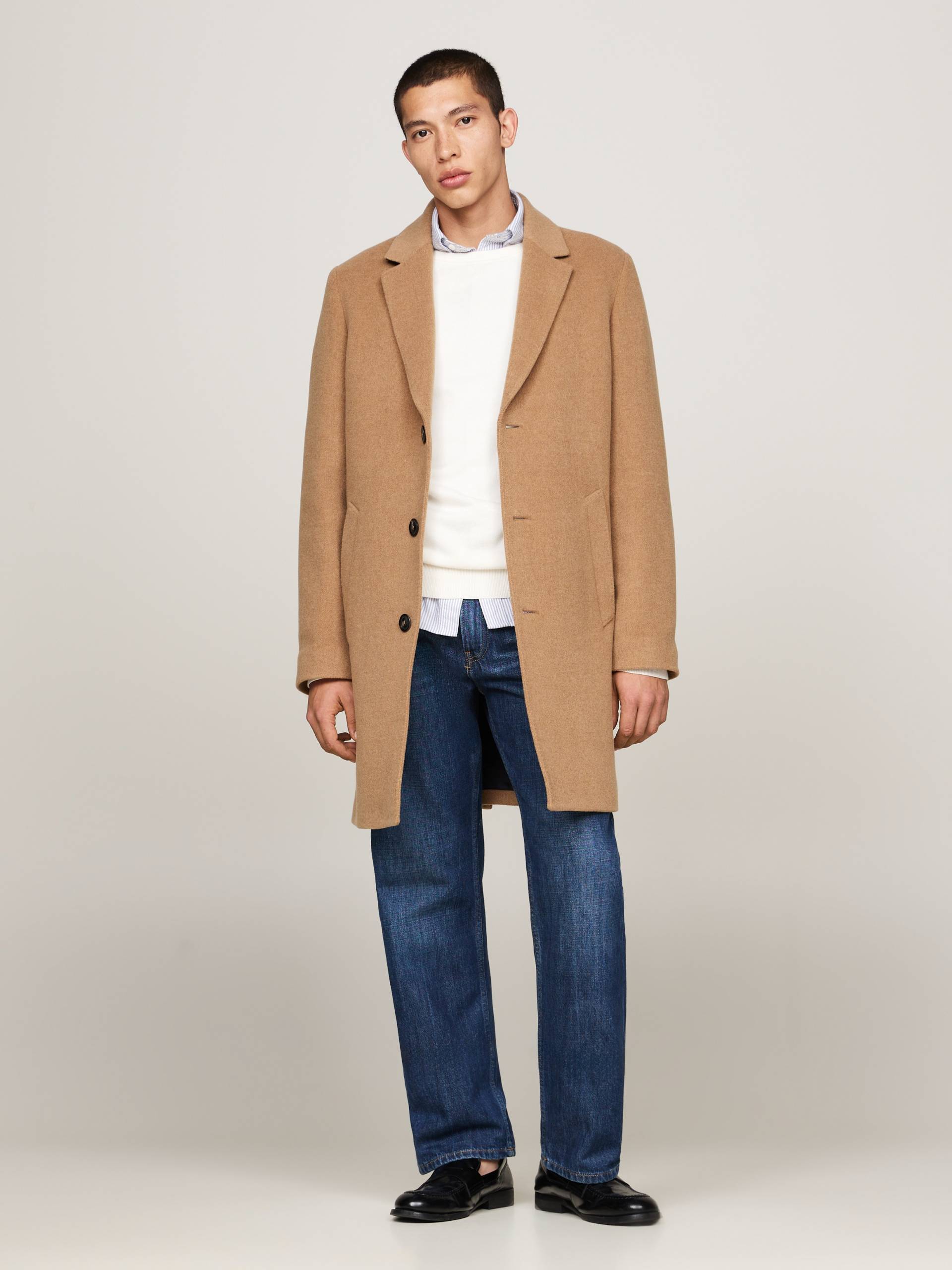 Tommy Hilfiger Langmantel »DC WOOL MIX COAT« von TOMMY HILFIGER