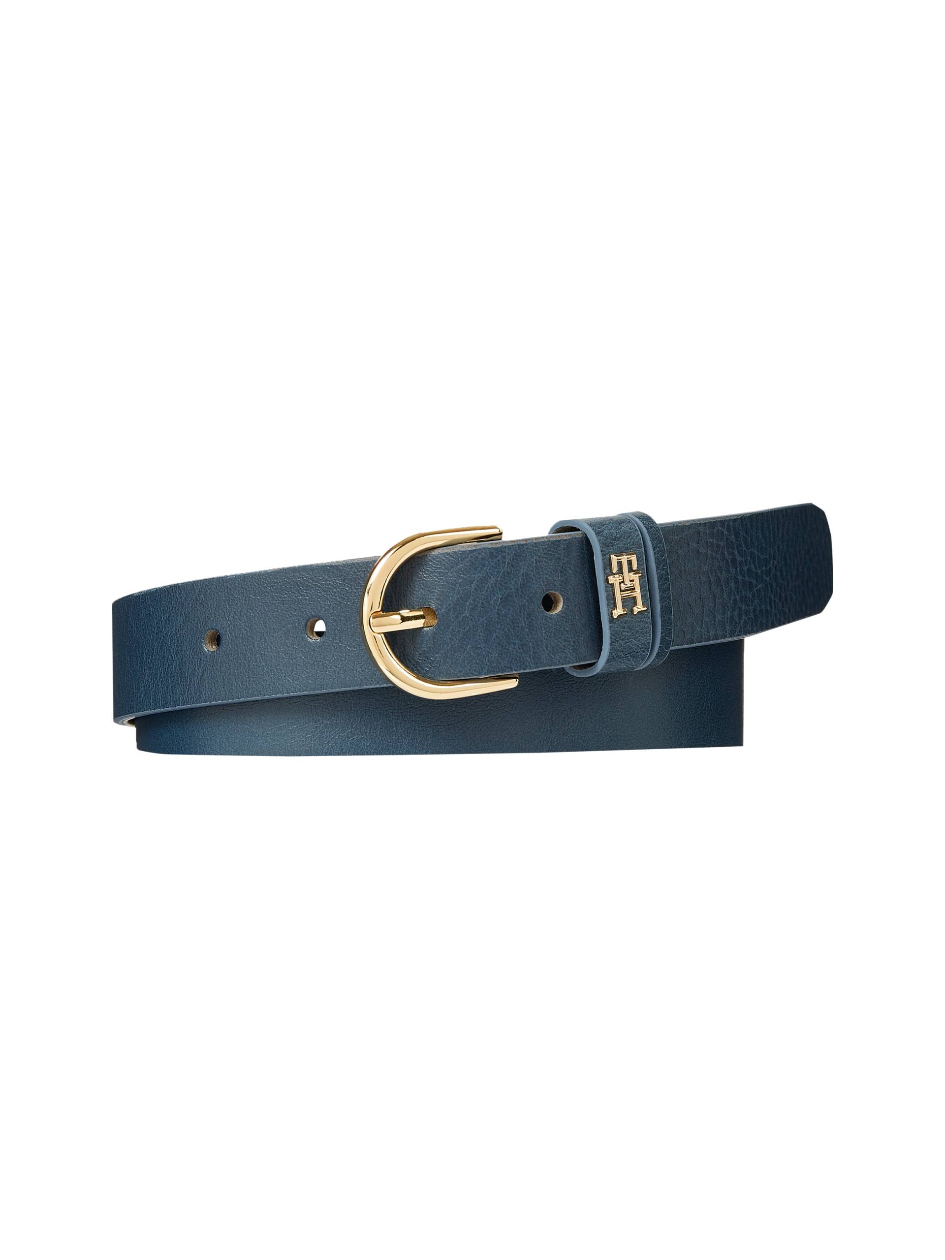 Tommy Hilfiger Ledergürtel »Essential Effortless 2.5 cm«, mit elegant abgerundeter Schnalle von TOMMY HILFIGER