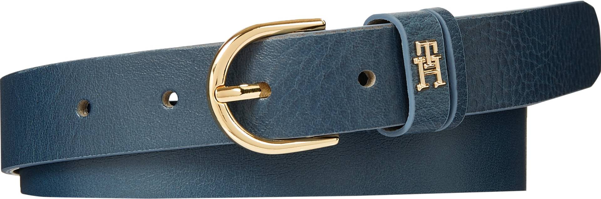 Tommy Hilfiger Ledergürtel »Essential Effortless 2.5 cm«, mit elegant abgerundeter Schnalle von TOMMY HILFIGER