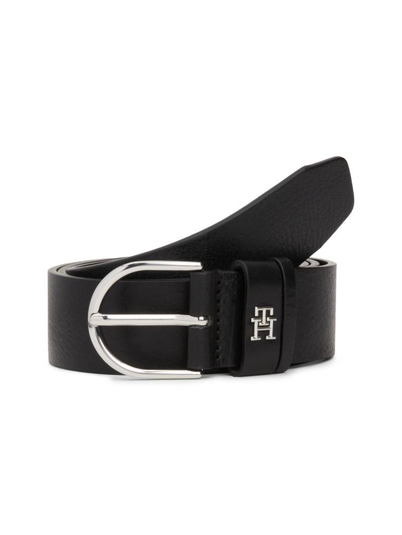 Tommy Hilfiger Ledergürtel »Essential Effortless 3.5 cm«, elegant abgerundete Metallschnalle von TOMMY HILFIGER