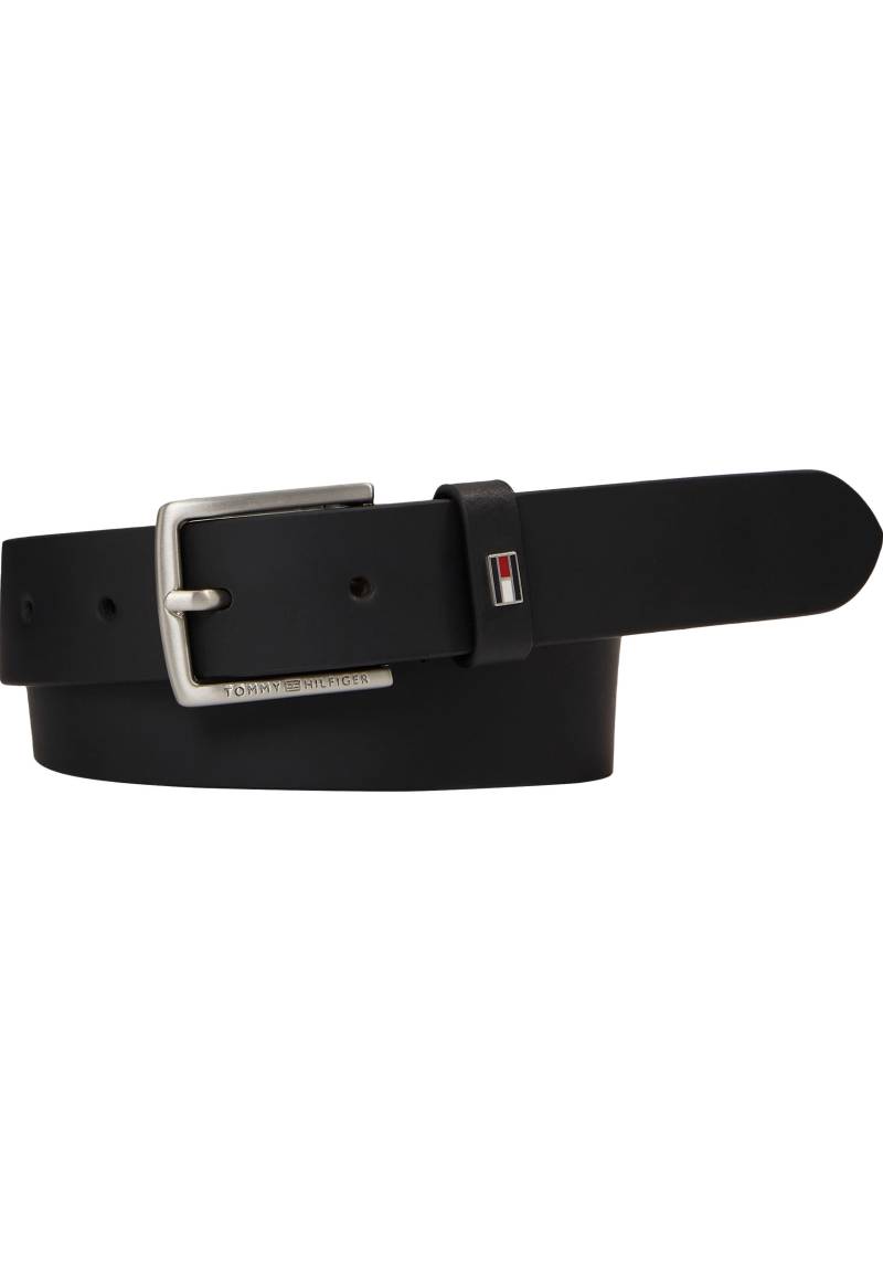 Tommy Hilfiger Ledergürtel »Kids Leather Belt«, mit klassischer Metallschnalle von TOMMY HILFIGER