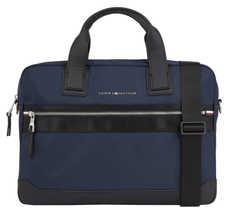 Tommy Hilfiger Messenger Bag »TH ELEVATED NYLON COMPUTER BAG«, im praktischem Format von TOMMY HILFIGER