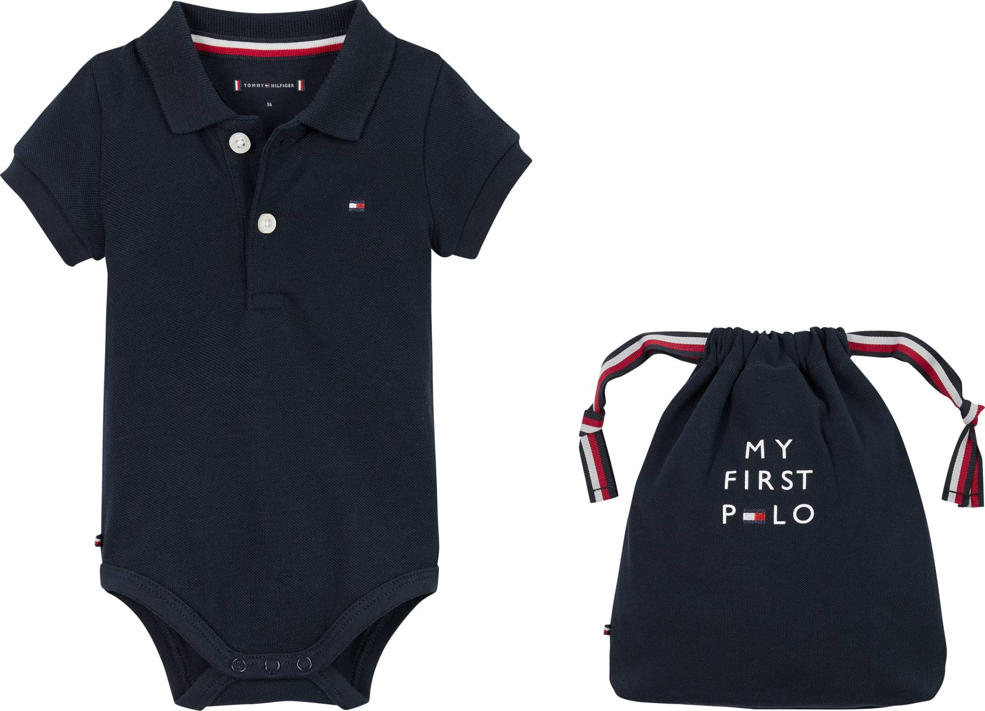 Tommy Hilfiger Neugeborenen-Geschenkset »POLO BODY GIFTPACK«, mit Polokragen von TOMMY HILFIGER