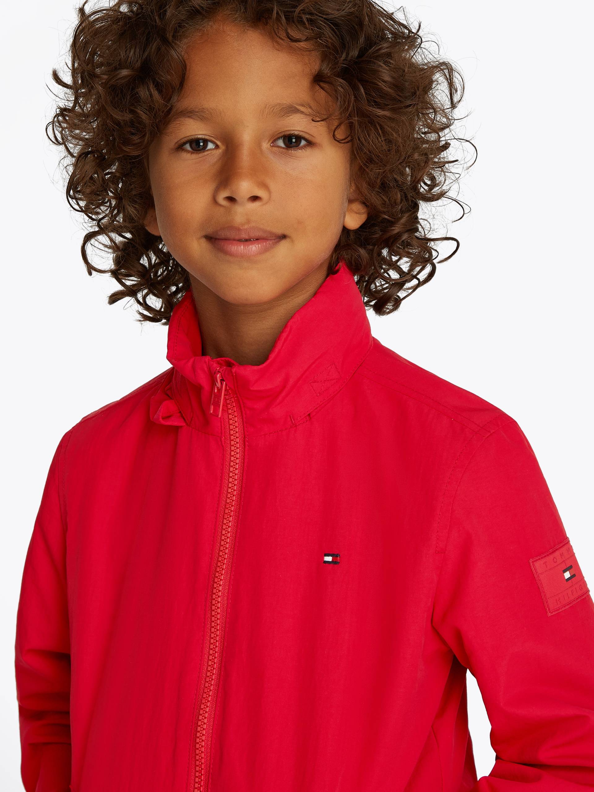 Tommy Hilfiger Outdoorjacke »ESSENTIAL JACKET«, mit Logo-Patch von TOMMY HILFIGER