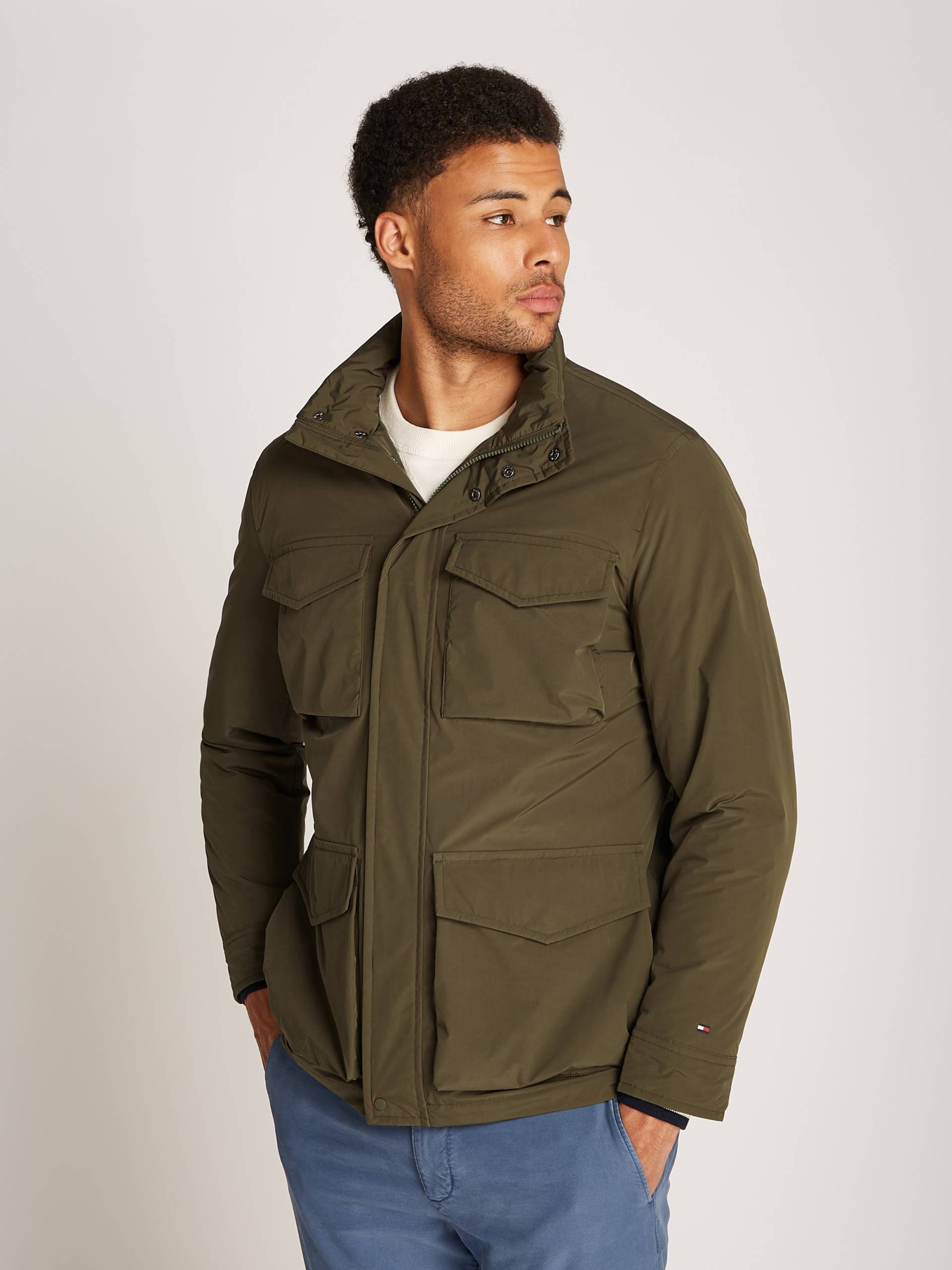 Tommy Hilfiger Outdoorjacke »LW PACKABLE FIELD JACKET«, mit Taschen von TOMMY HILFIGER