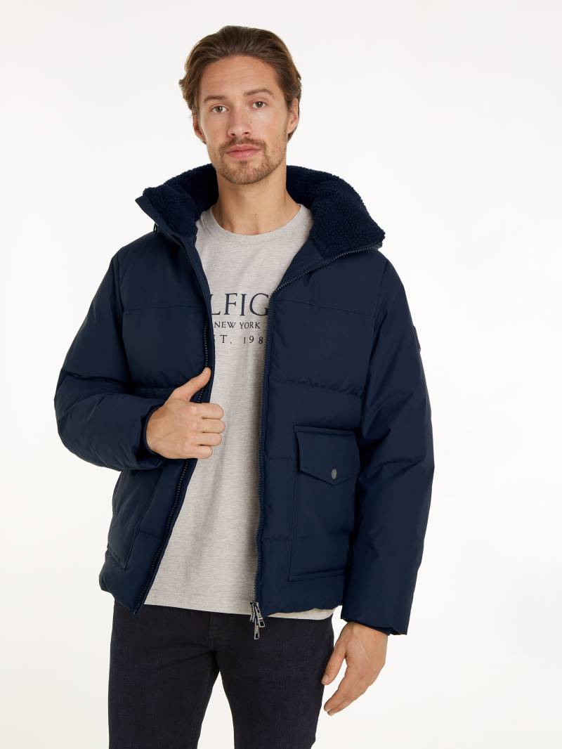 Tommy Hilfiger Parka »ROCKIE UTILITY HOODED JACKET«, mit Kapuze, Abnehmbare Kapuze mit Kordelzug, 2-Wege-Reissverschluss von TOMMY HILFIGER