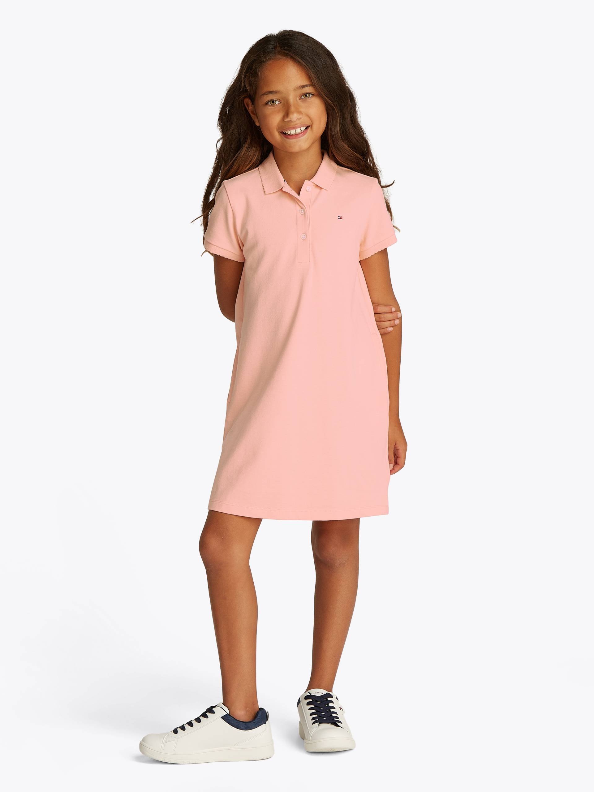 Tommy Hilfiger Polokleid »ESSENTIAL POLO DRESS«, in Knielänge, mit Logostickerei Tommy Hilfiger Polokleid »ESSENTIAL POLO DRESS«, in Knielänge, mit Logostickerei von TOMMY HILFIGER